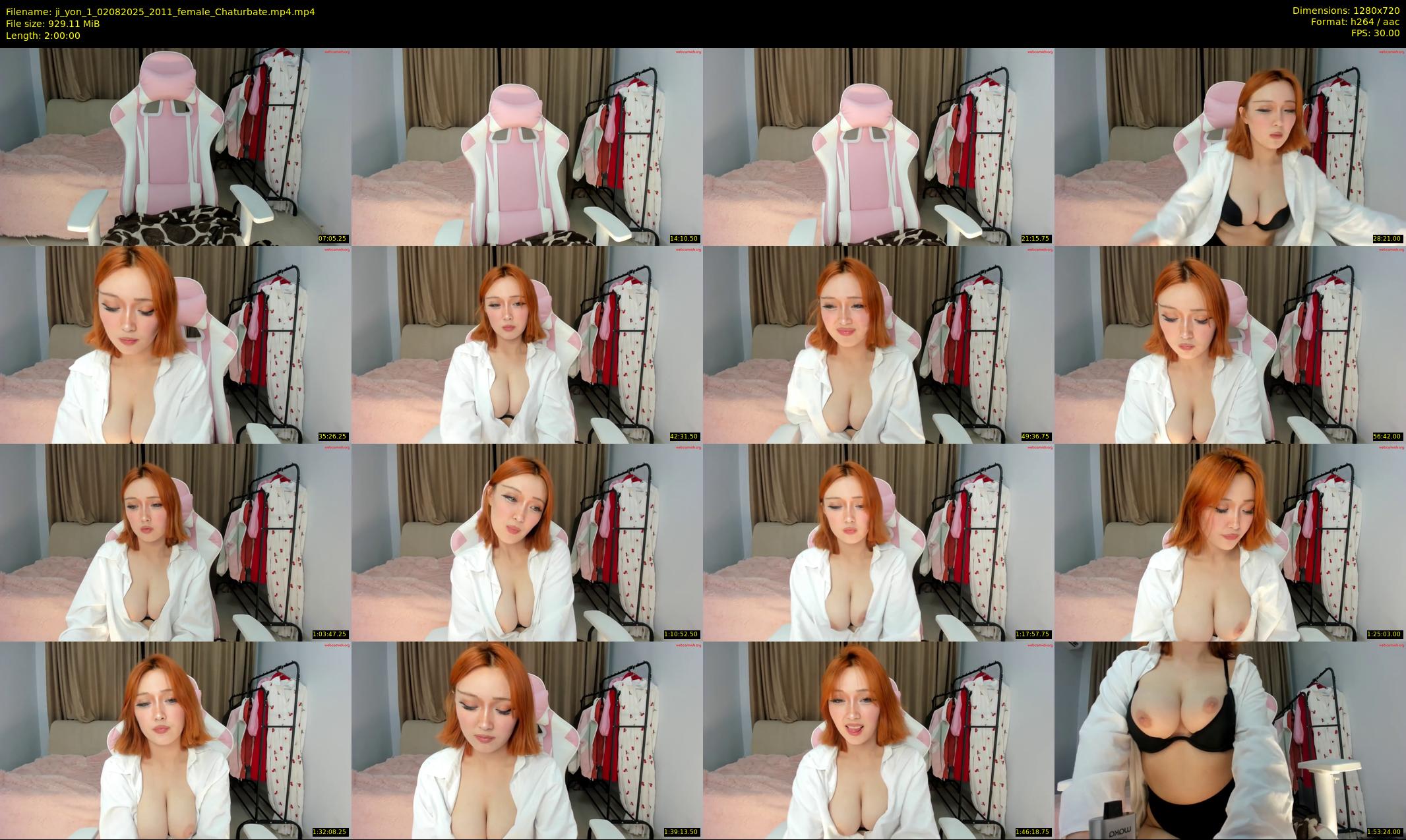 ji_yon_1 — 120 minute Chaturbate female cam show recording, 720p, Aug 2, 2025
