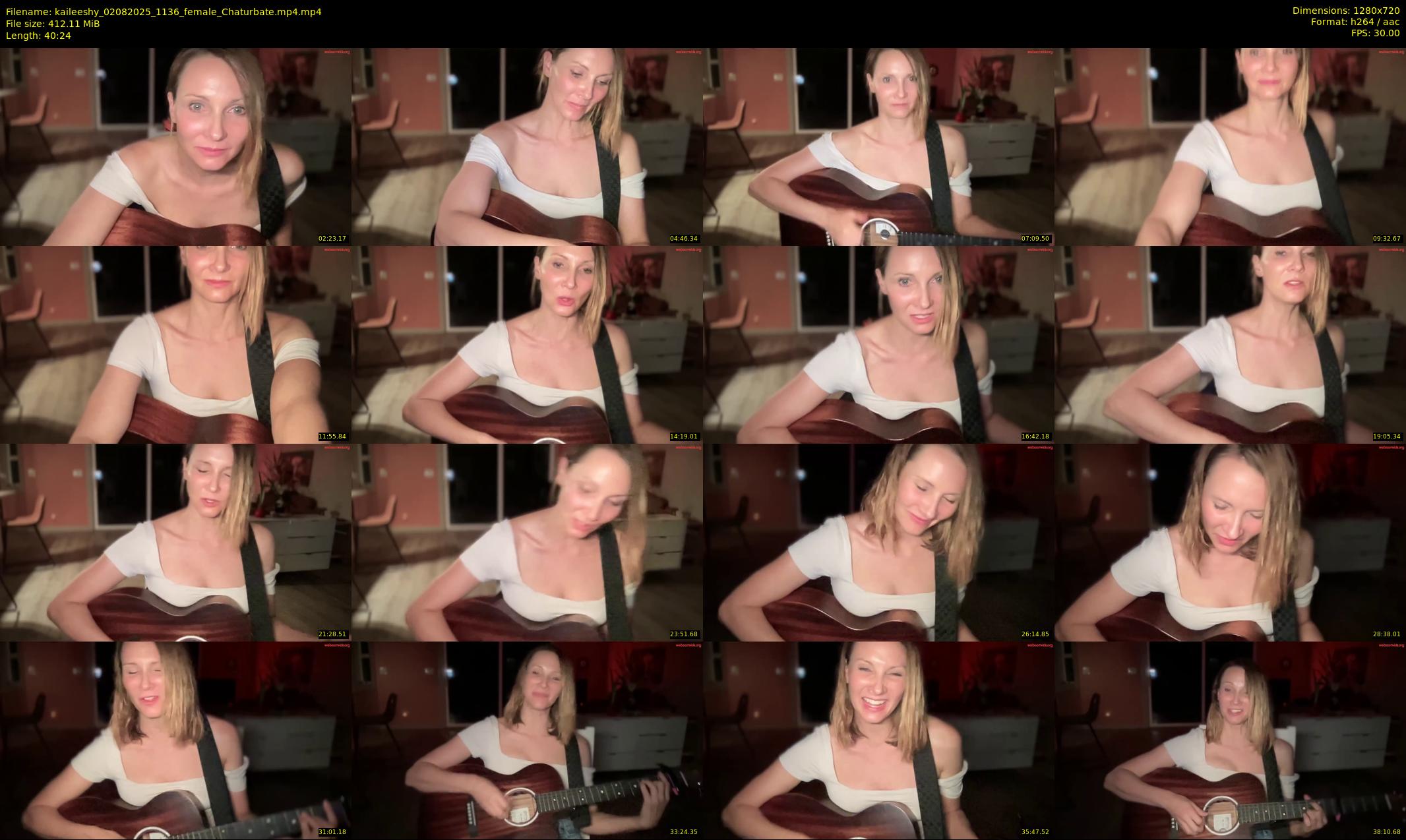kaileeshy — 41 minute Chaturbate female cam show recording, 720p, Aug 2, 2025