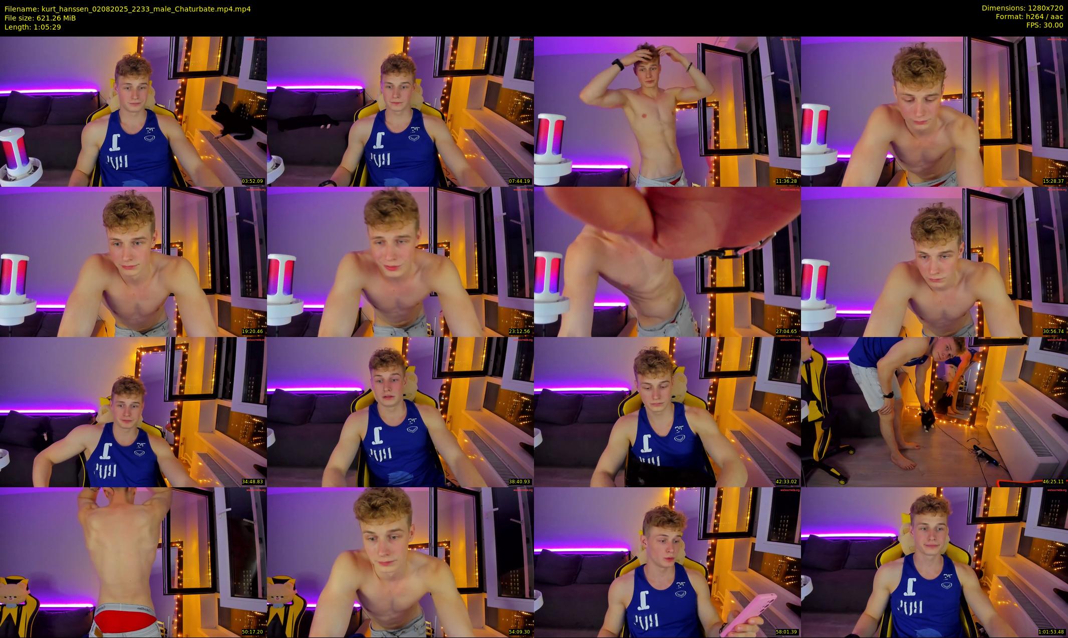 kurt_hanssen — 66 minute Chaturbate male cam show recording, 720p, Aug 2, 2025
