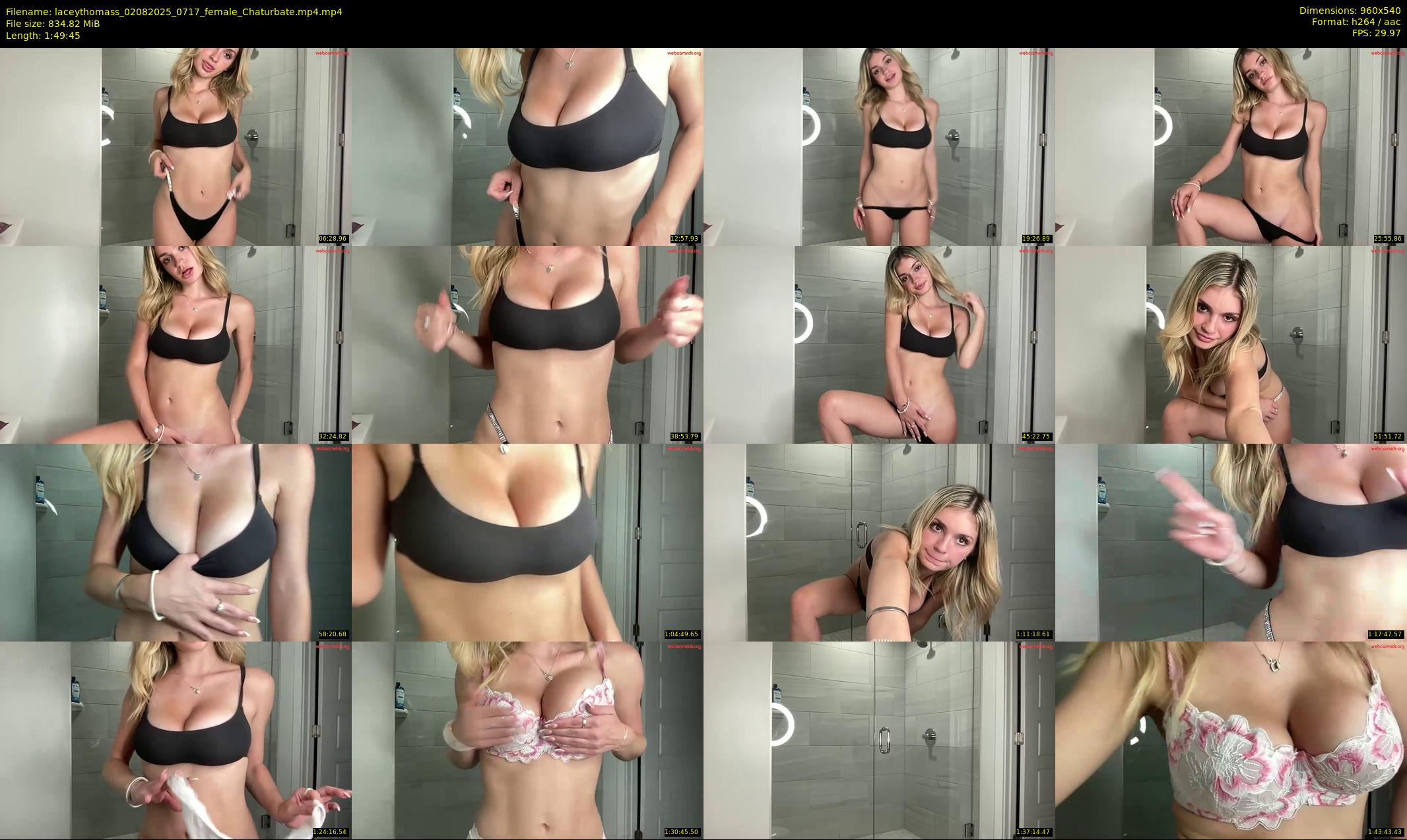laceythomass — 110 minute Chaturbate female cam show recording, 480p, Aug 2, 2025
