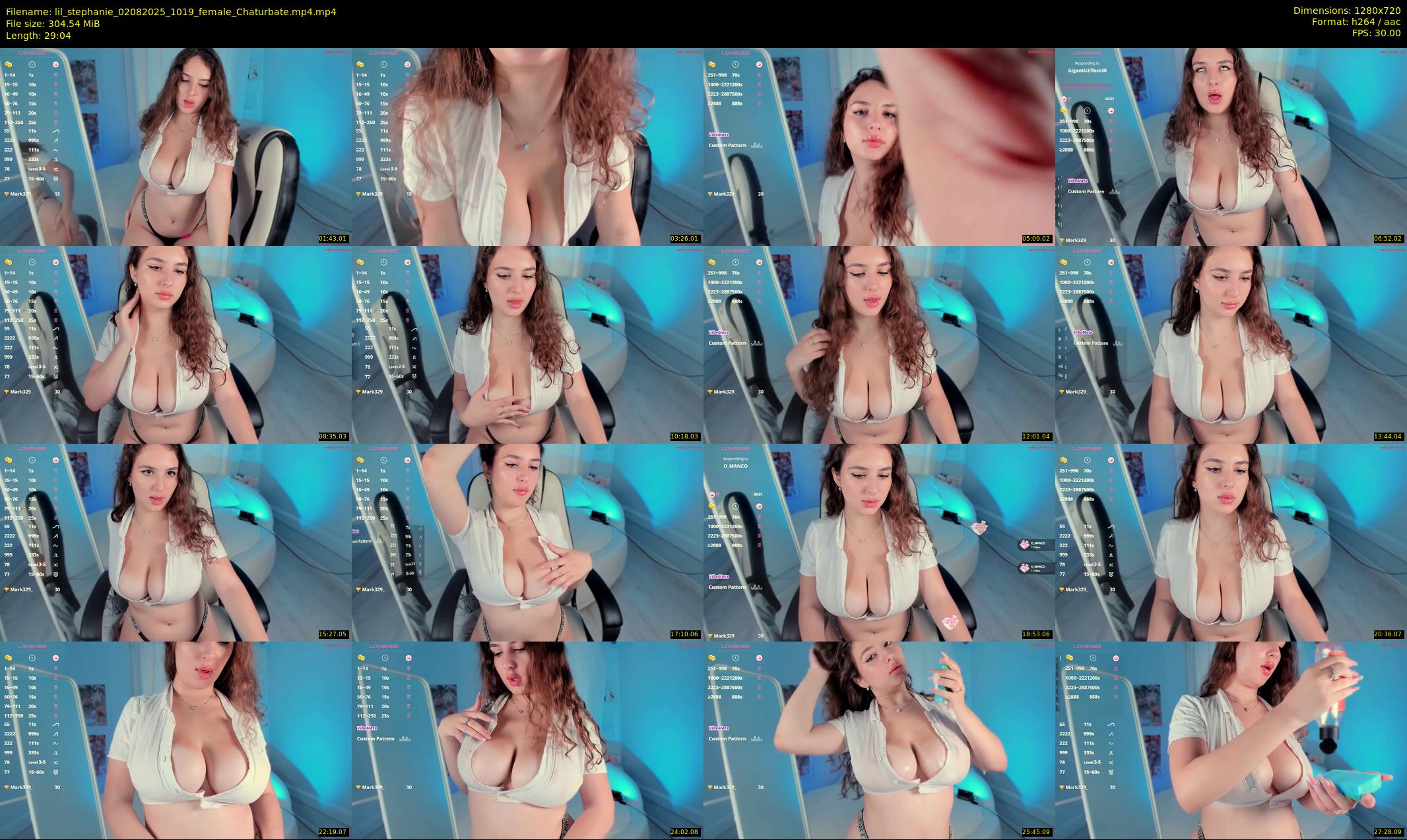 lil_stephanie — 30 minute Chaturbate female cam show recording, 720p, Aug 2, 2025