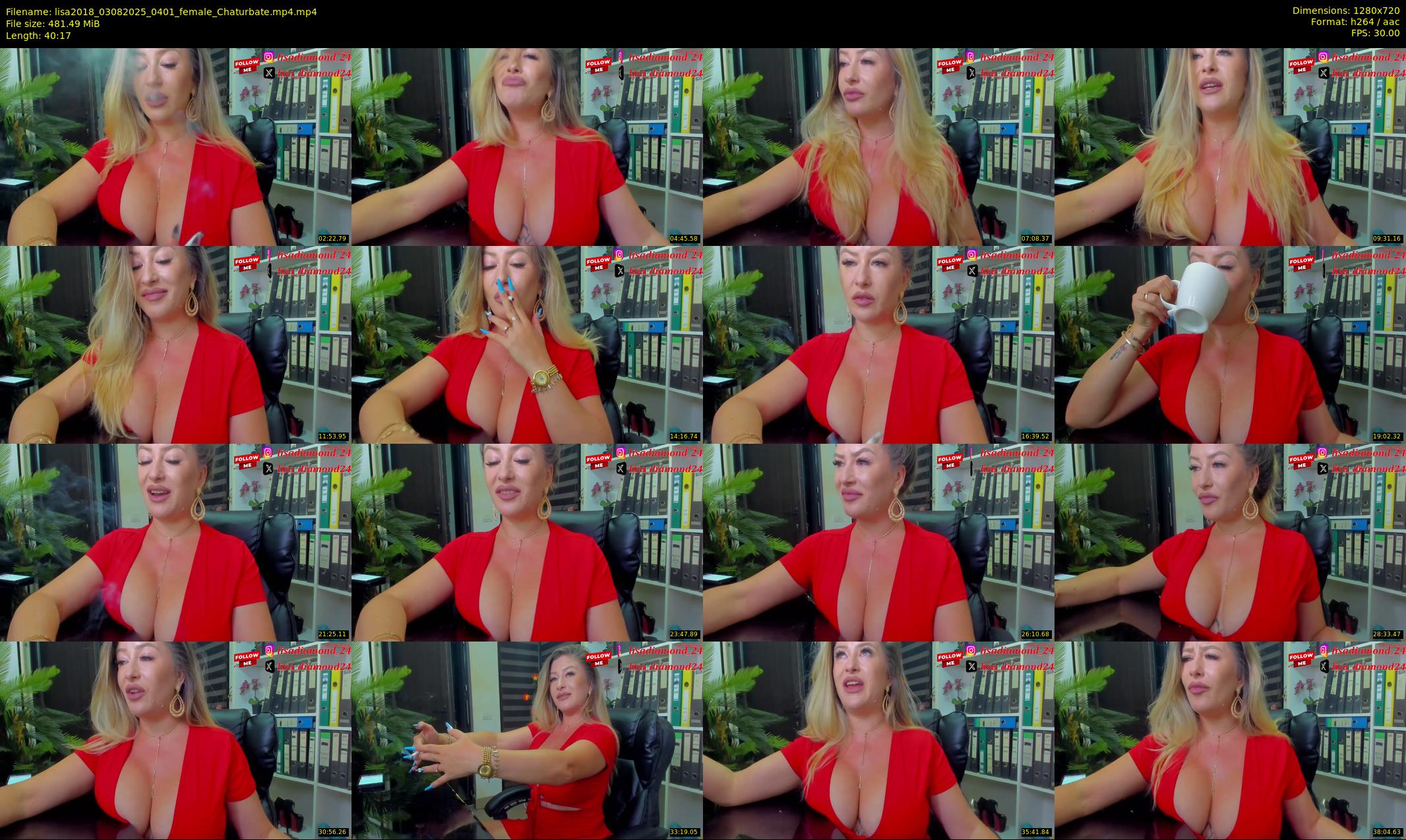 lisa2018 — 41 minute Chaturbate female cam show recording, 720p, Aug 3, 2025