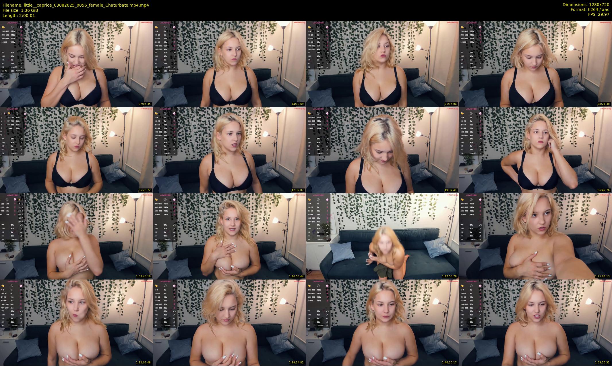 little__caprice — 121 minute Chaturbate female cam show recording, 720p, Aug 3, 2025