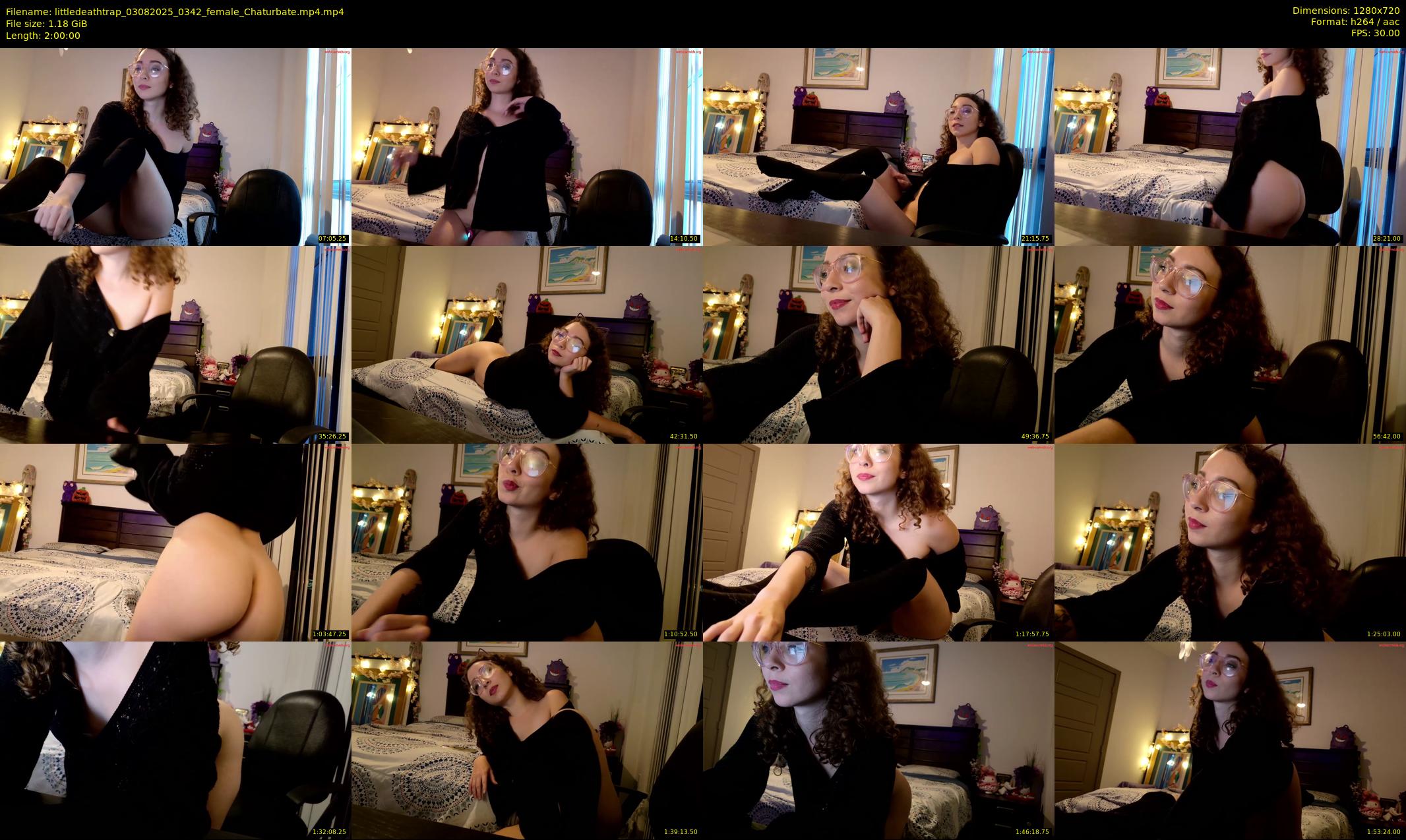 littledeathtrap — 120 minute Chaturbate female cam show recording, 720p, Aug 3, 2025