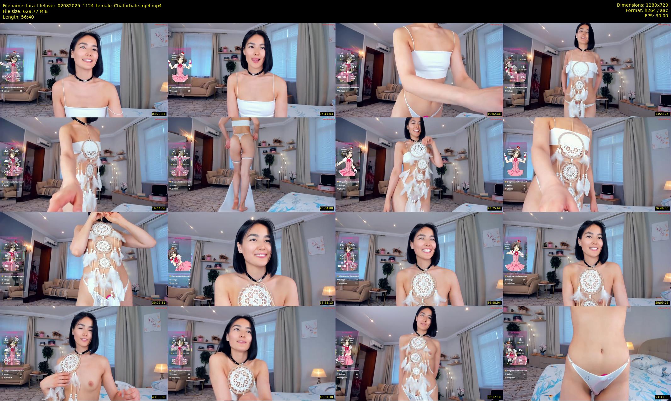 lora_lifelover — 57 minute Chaturbate female cam show recording, 720p, Aug 2, 2025