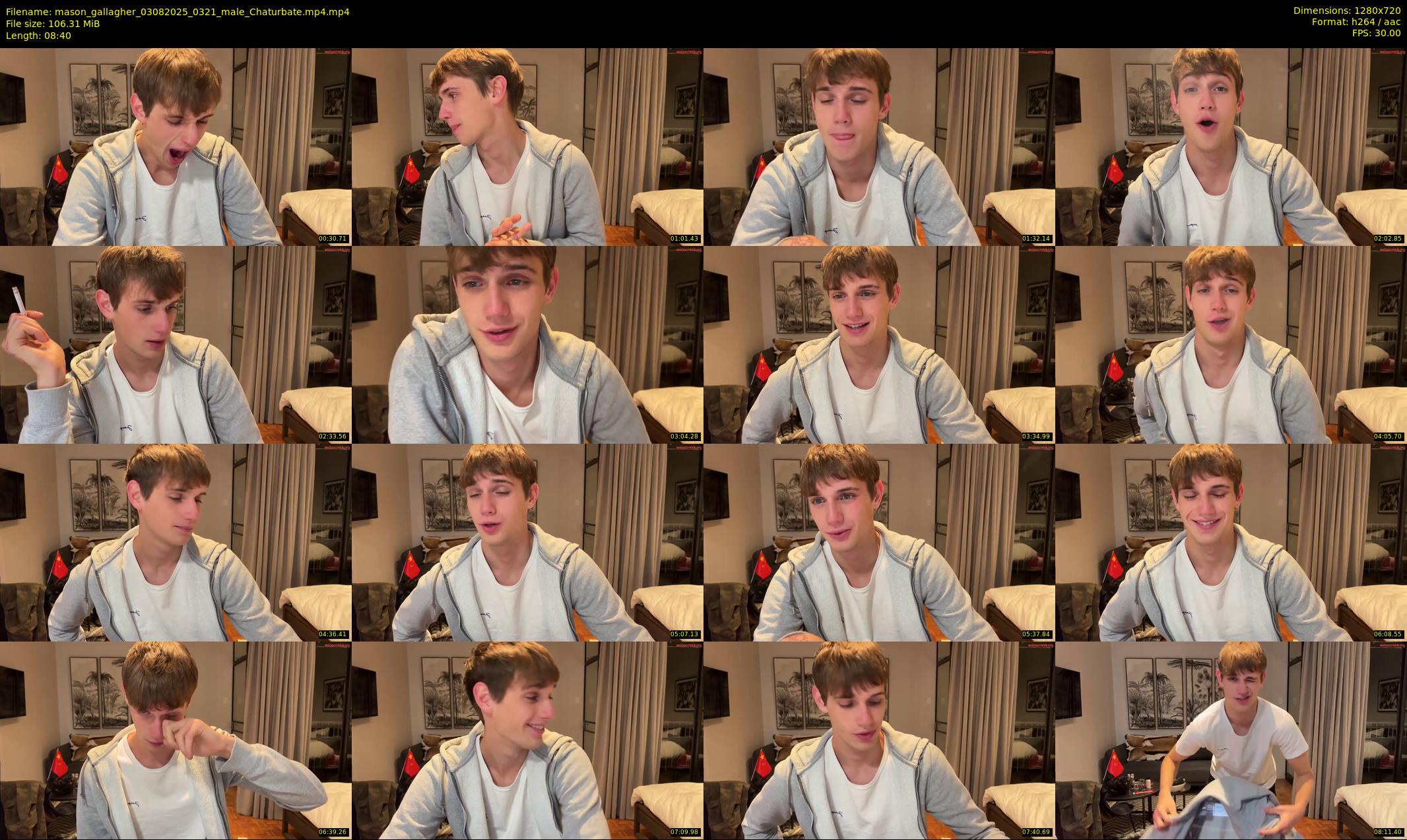 mason_gallagher — 9 minute Chaturbate male cam show recording, 720p, Aug 3, 2025