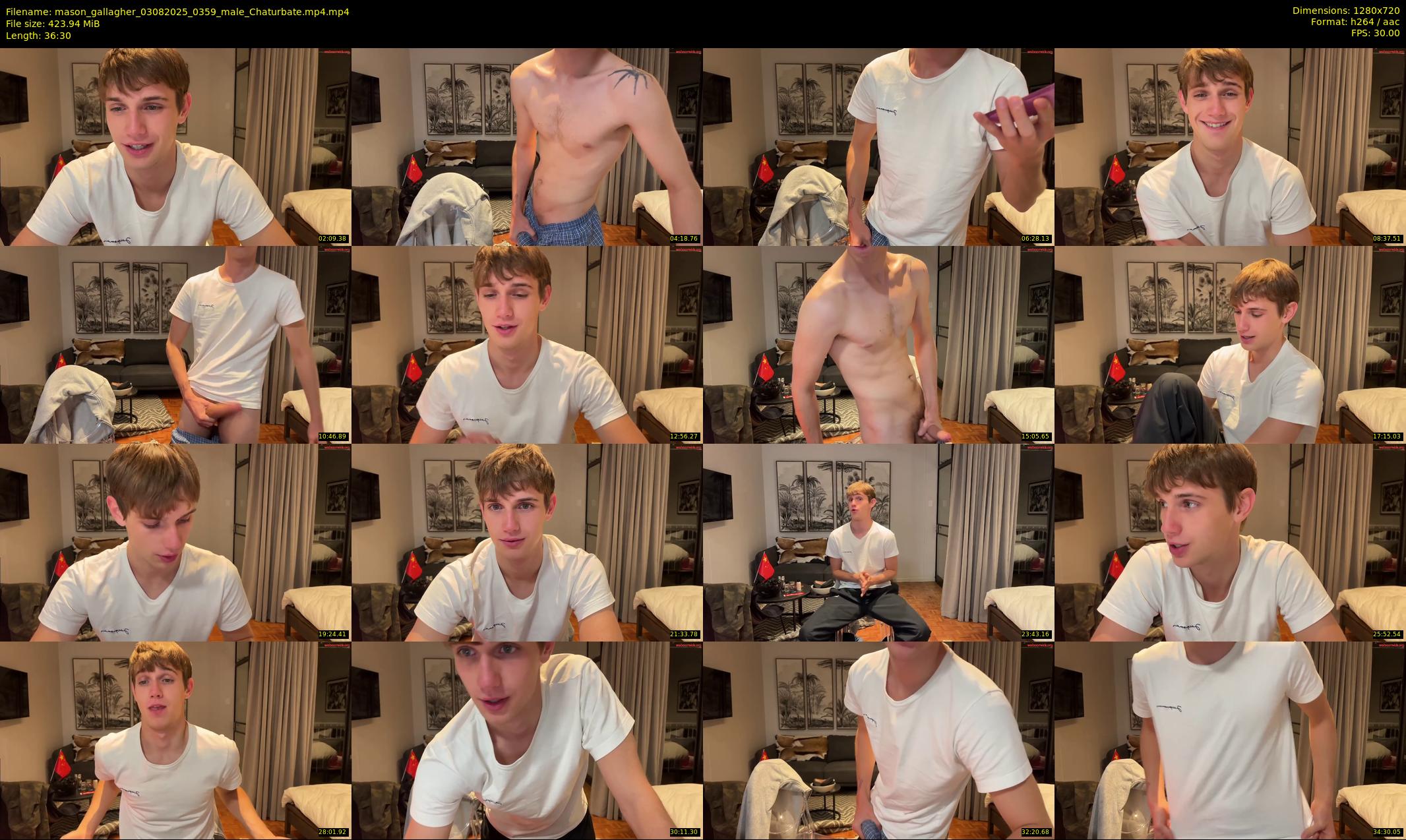 mason_gallagher — 37 minute Chaturbate male cam show recording, 720p, Aug 3, 2025