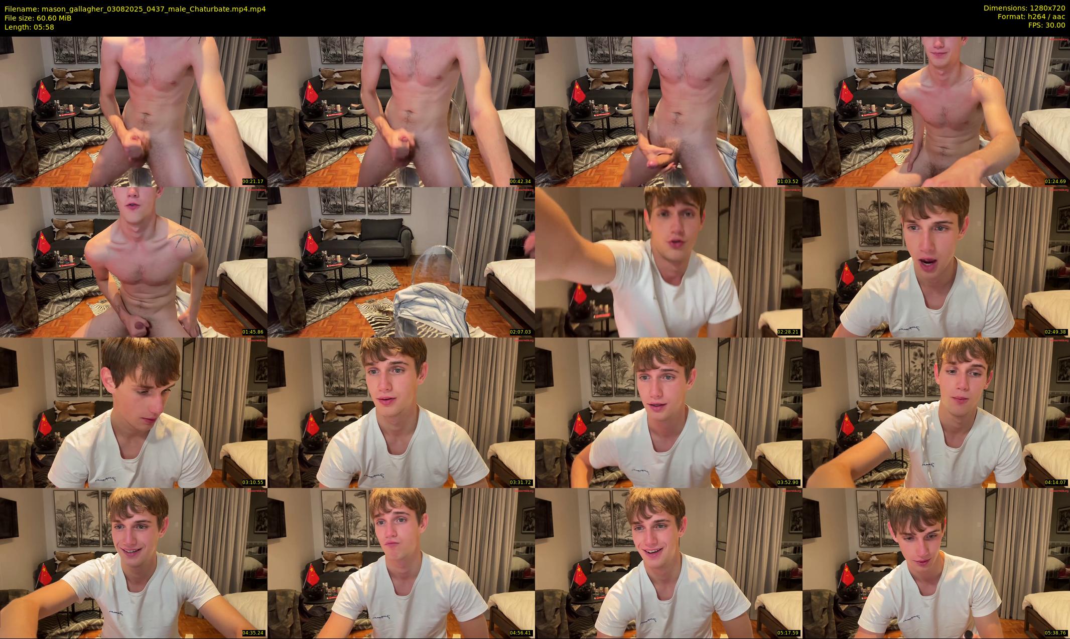 mason_gallagher — 6 minute Chaturbate male cam show recording, 720p, Aug 3, 2025
