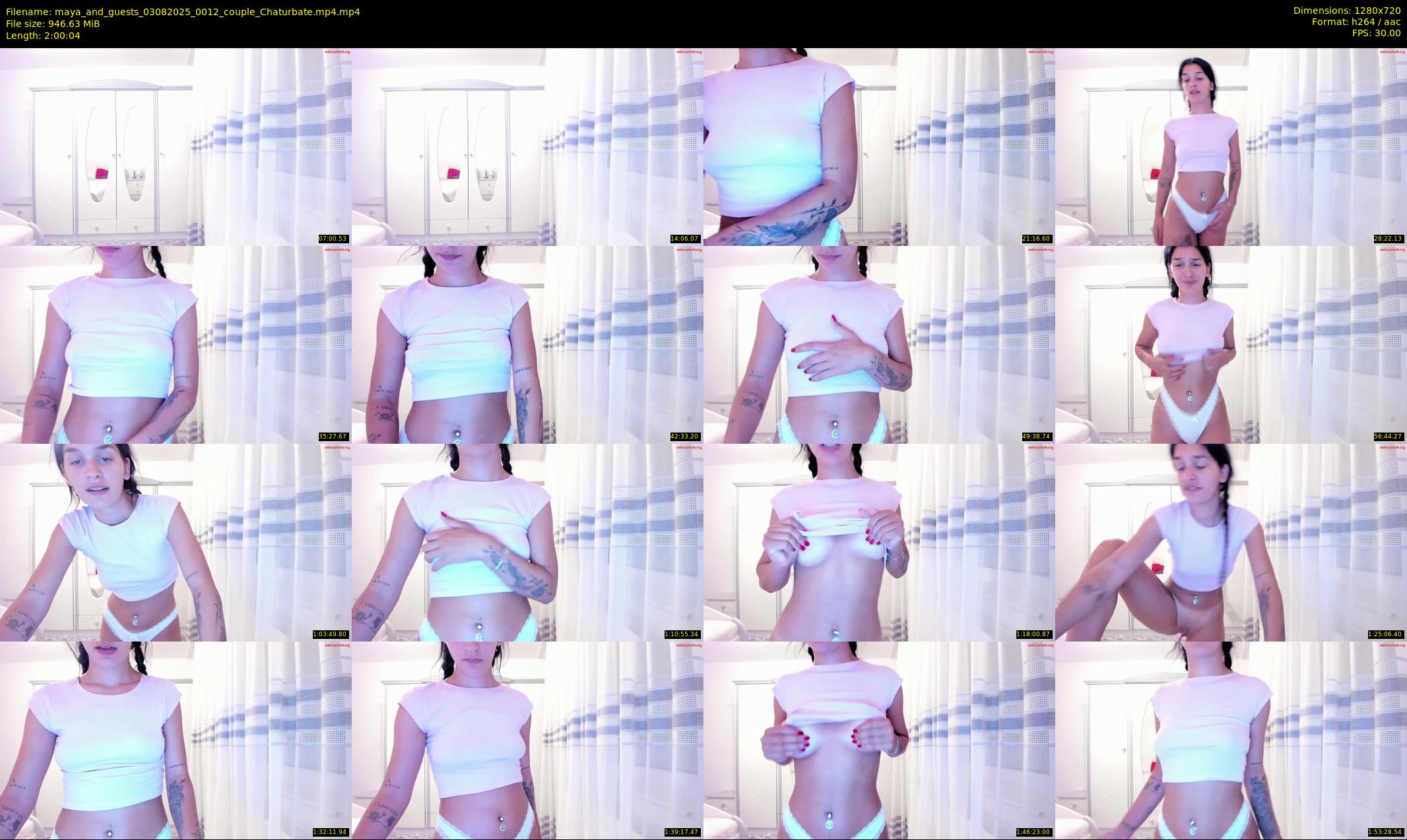 maya_and_guests — 121 minute Chaturbate couple cam show recording, 720p, Aug 3, 2025