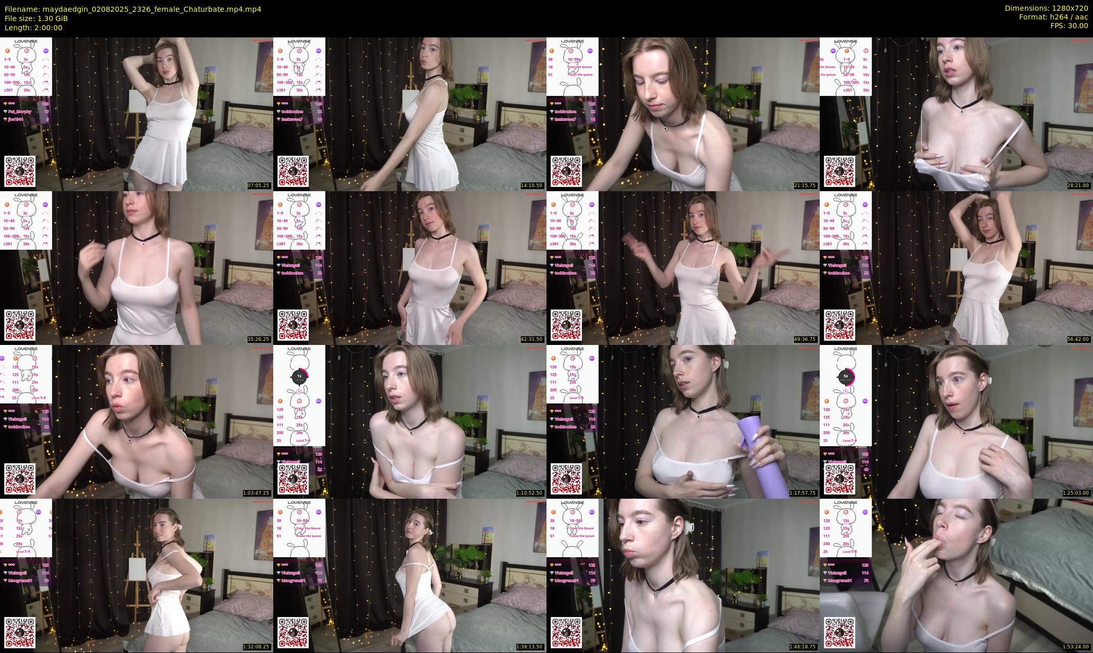 maydaedgin — 120 minute Chaturbate female cam show recording, 720p, Aug 2, 2025