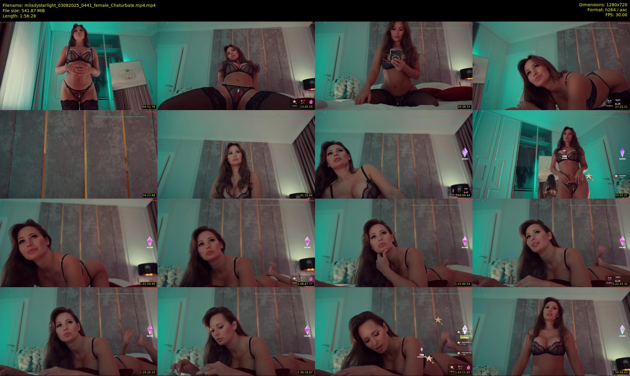 miladystarlight — 117 minute Chaturbate female cam show recording, 720p, Aug 3, 2025