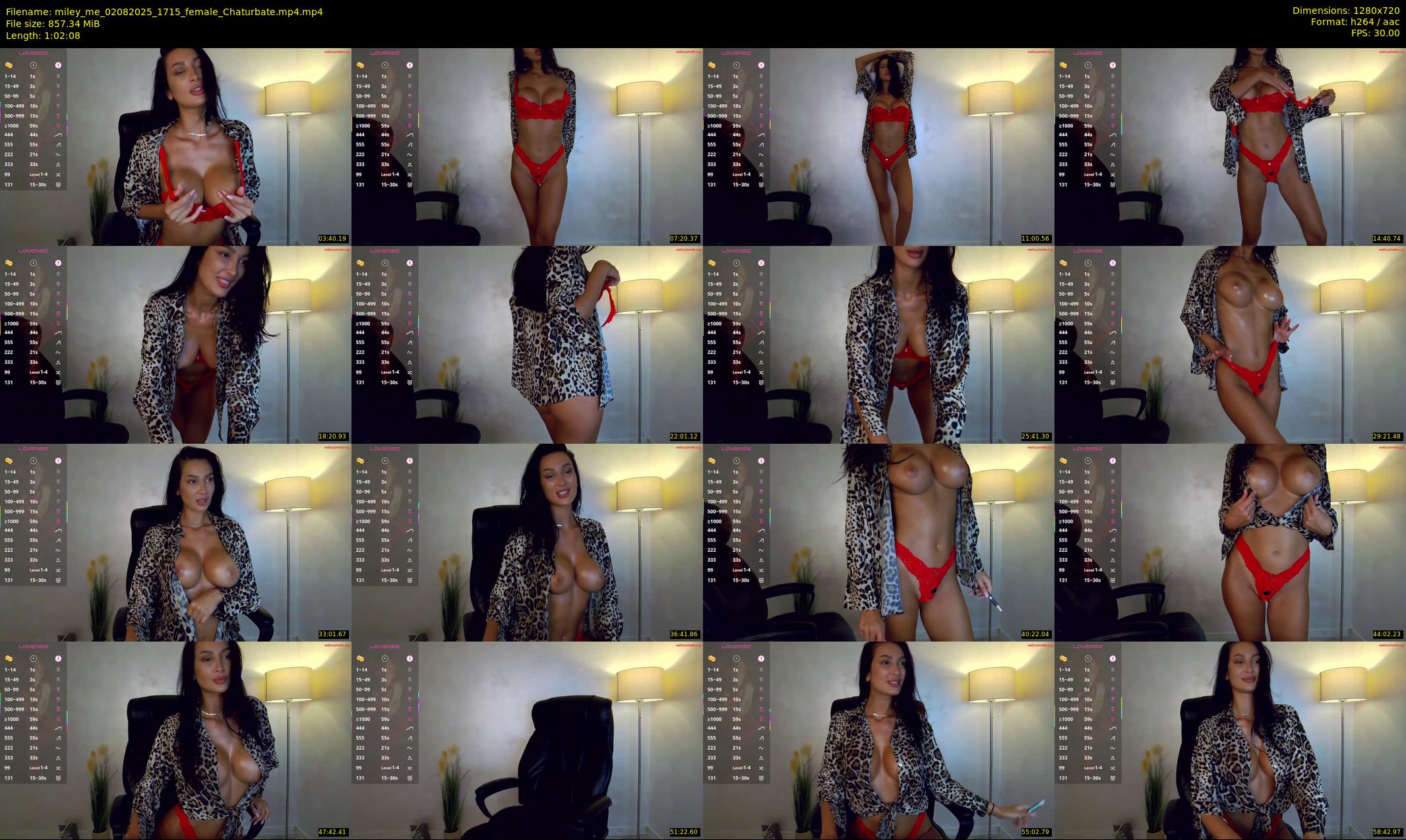 miley_me — 63 minute Chaturbate female cam show recording, 720p, Aug 2, 2025