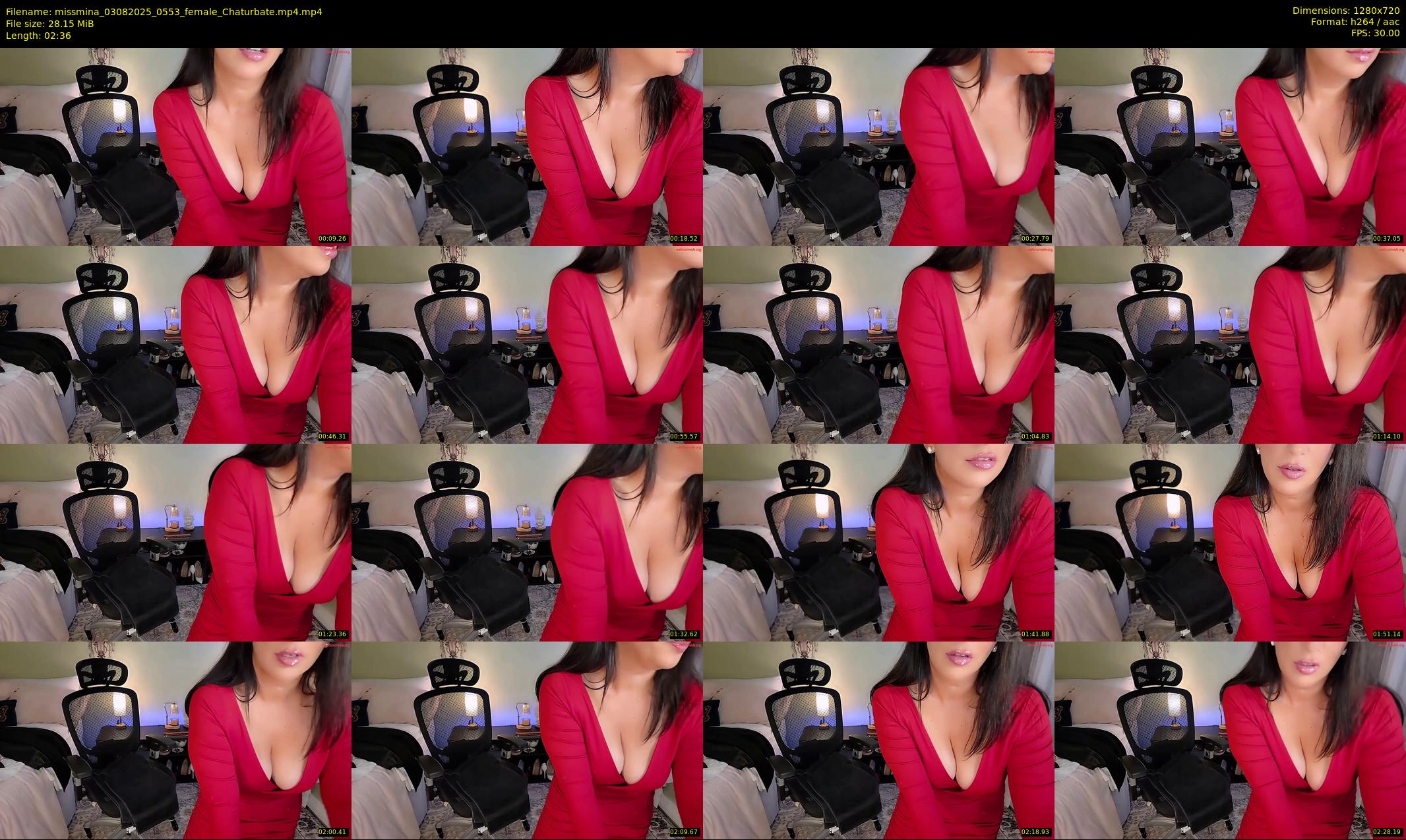 missmina — 3 minute Chaturbate female cam show recording, 720p, Aug 3, 2025