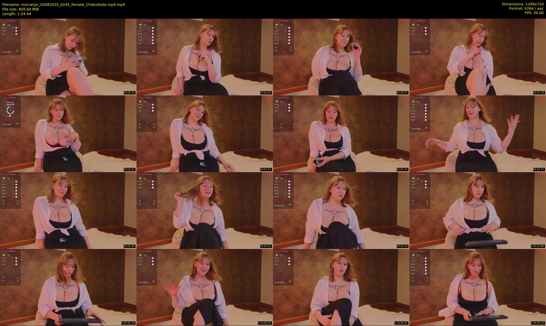 morvelyn — 85 minute Chaturbate female cam show recording, 720p, Aug 3, 2025