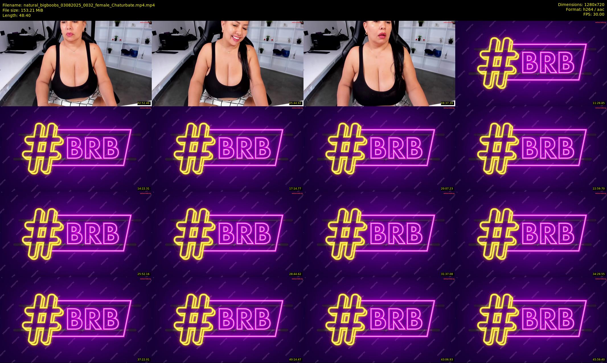 natural_bigboobs — 49 minute Chaturbate female cam show recording, 720p, Aug 3, 2025