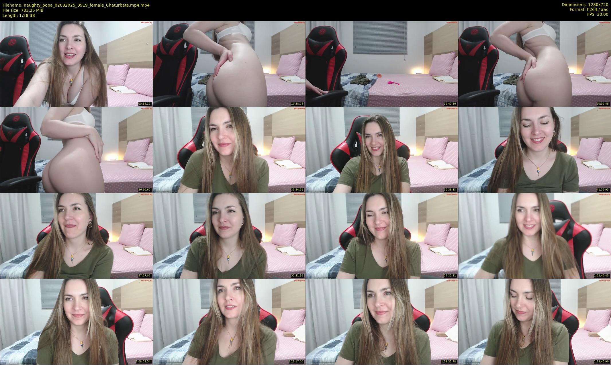 naughty_popa — 89 minute Chaturbate female cam show recording, 720p, Aug 2, 2025