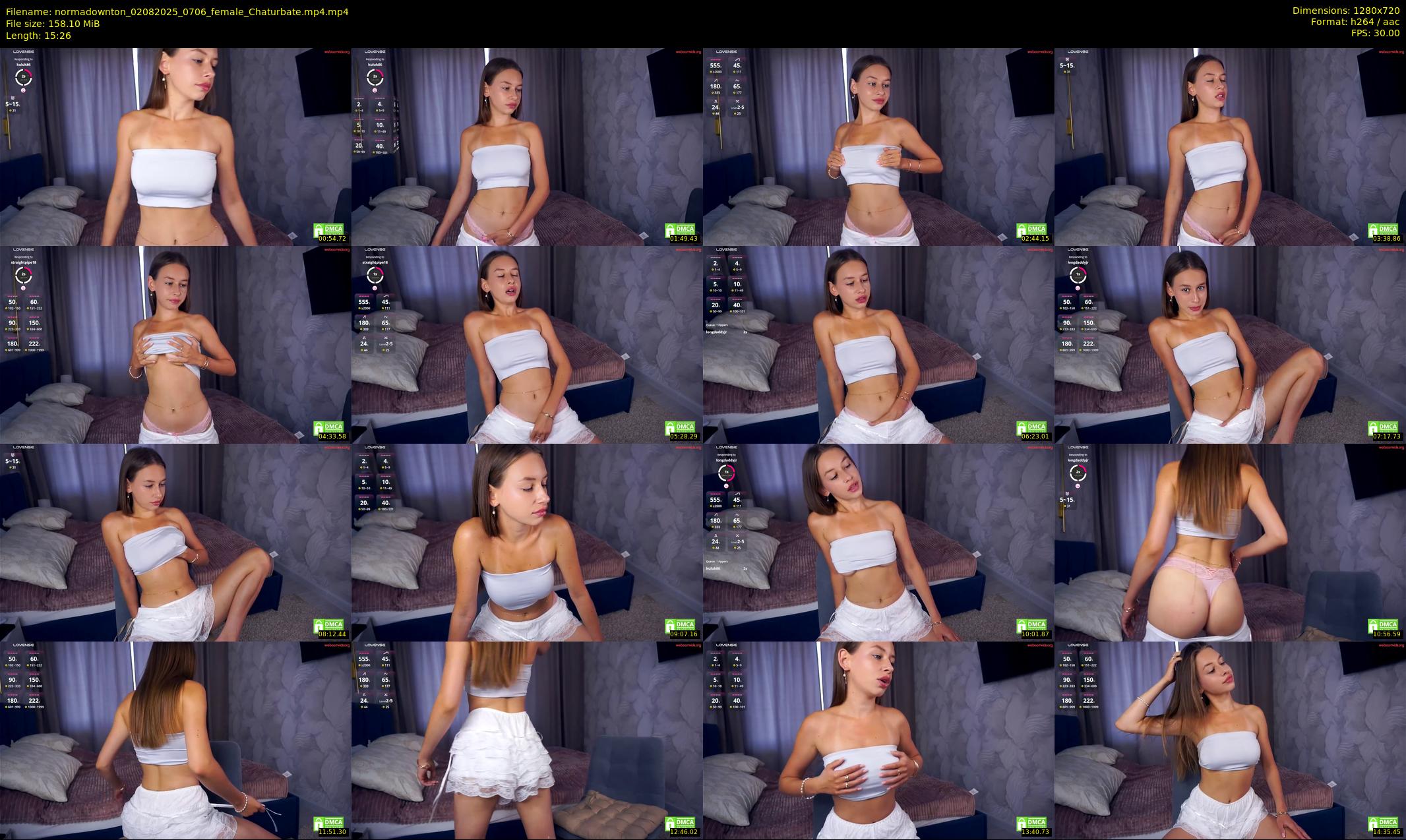 normadownton — 16 minute Chaturbate female cam show recording, 720p, Aug 2, 2025