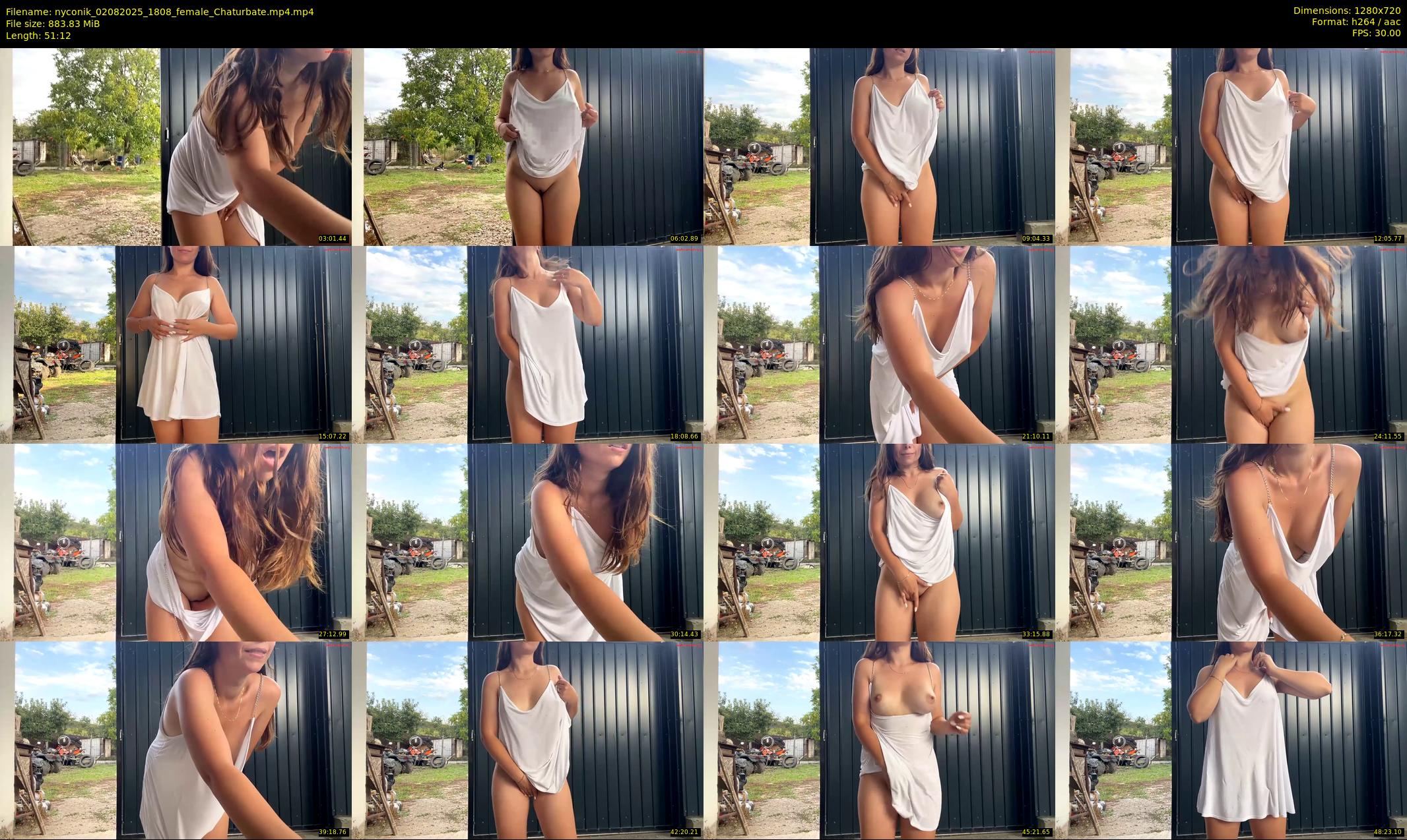 nyconik — 52 minute Chaturbate female cam show recording, 720p, Aug 2, 2025