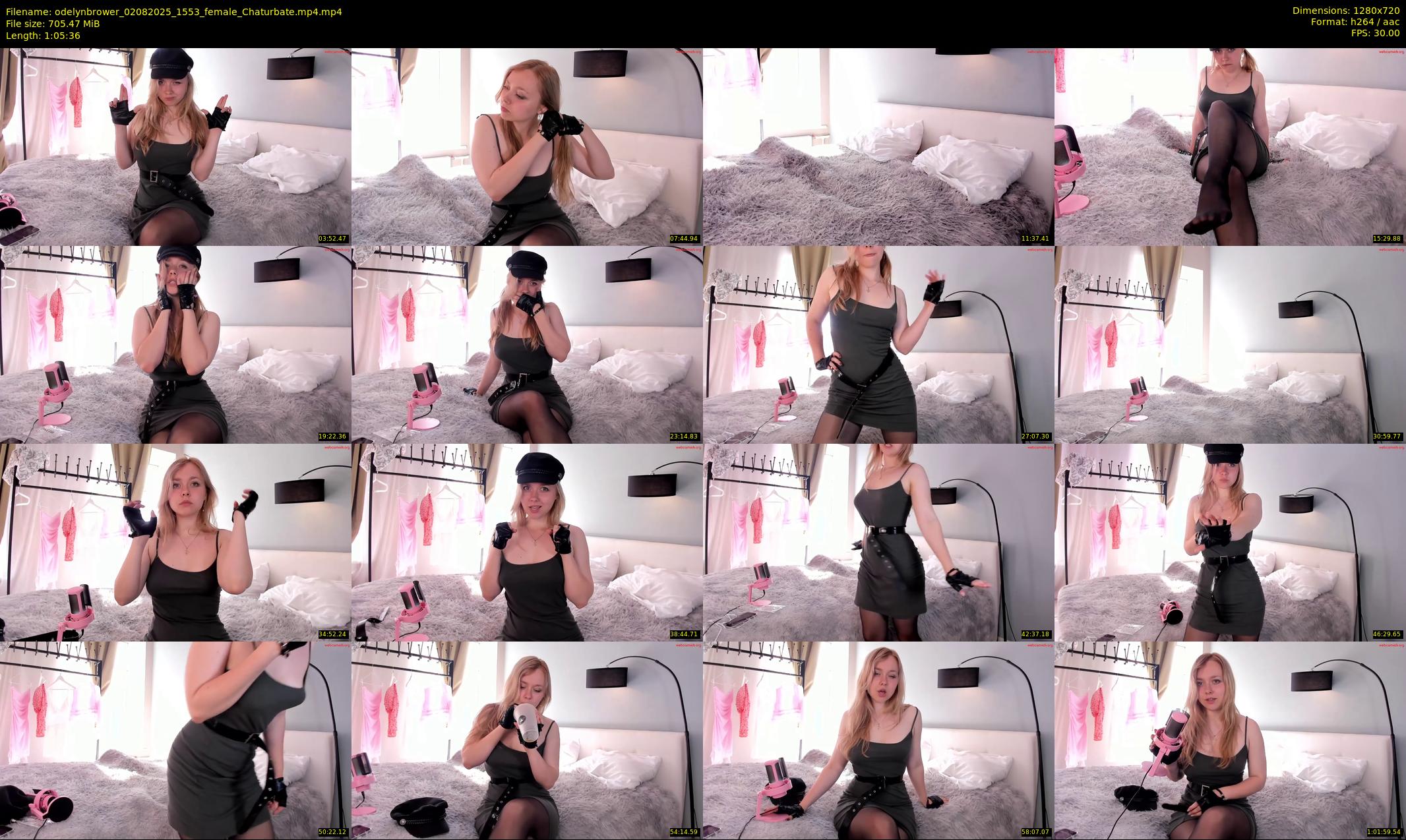 odelynbrower — 66 minute Chaturbate female cam show recording, 720p, Aug 2, 2025
