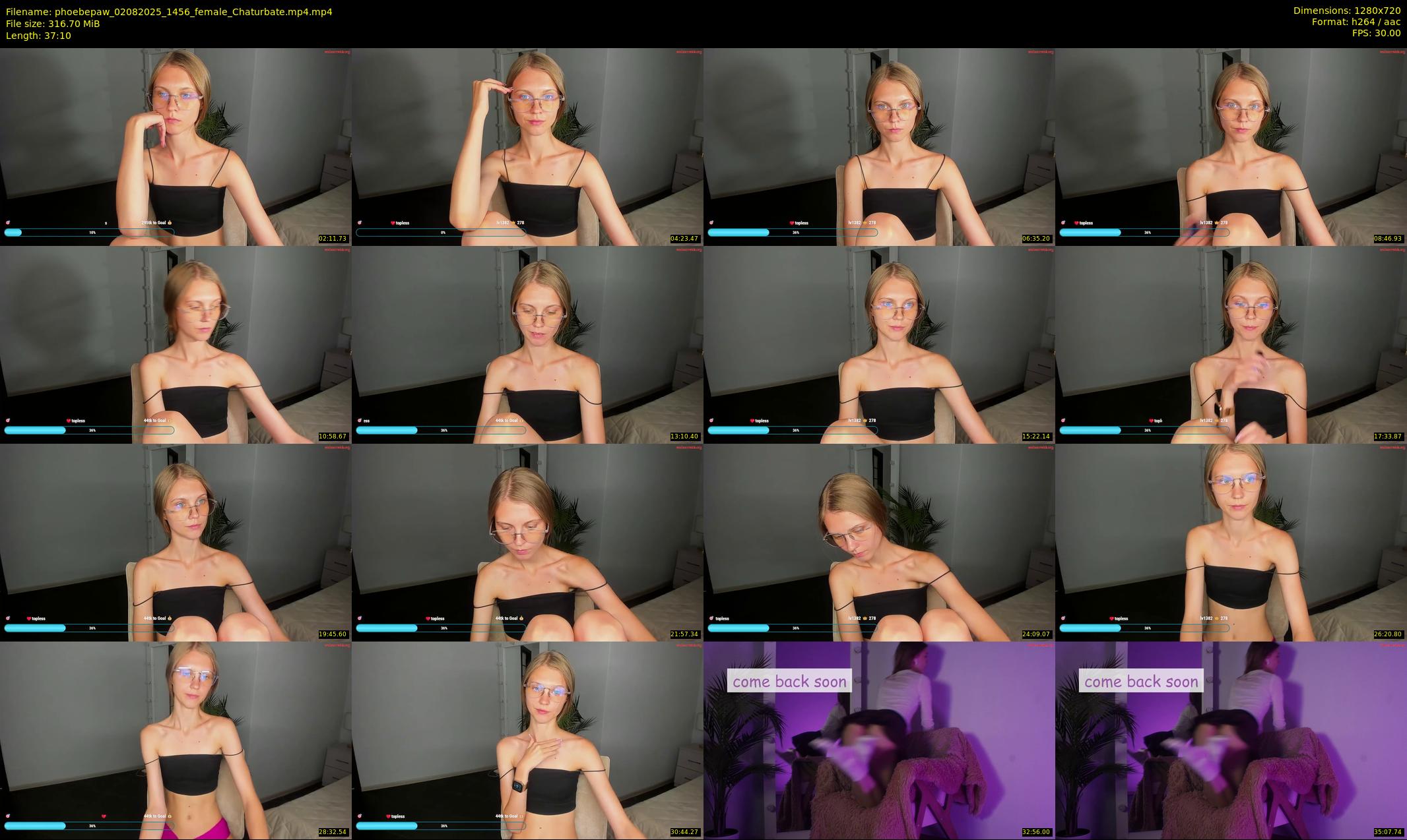 phoebepaw — 38 minute Chaturbate female cam show recording, 720p, Aug 2, 2025