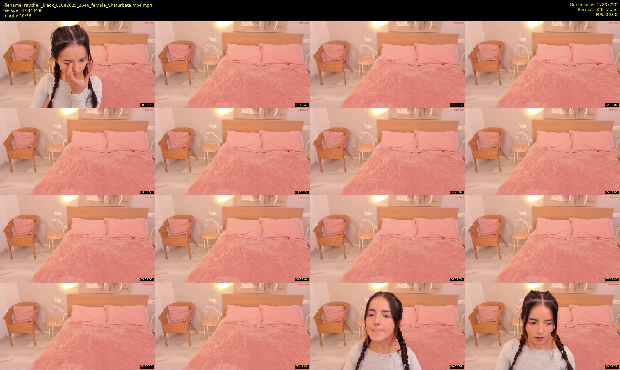 raychell_black — 11 minute Chaturbate female cam show recording, 720p, Aug 2, 2025