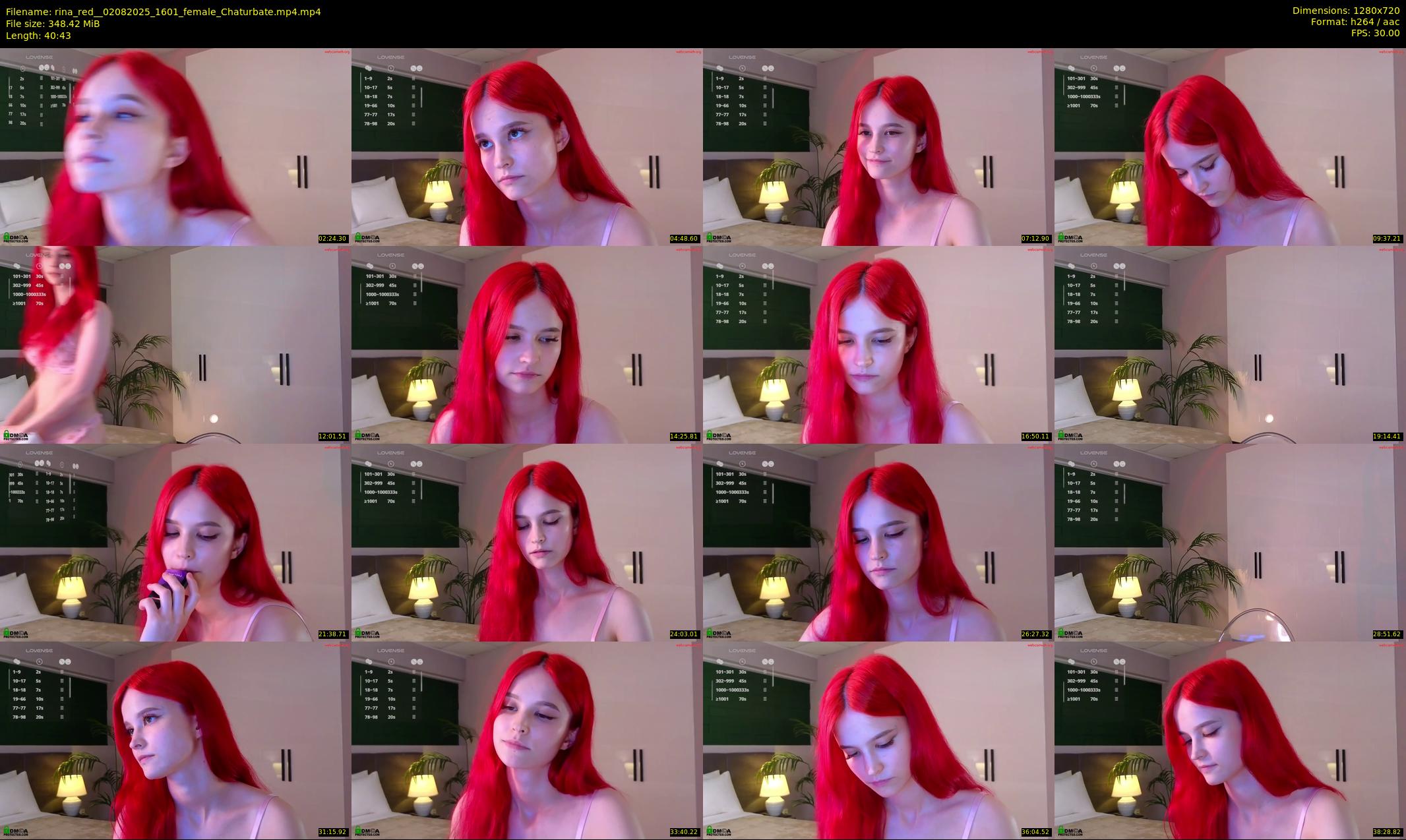 rina_red_ — 41 minute Chaturbate female cam show recording, 720p, Aug 2, 2025