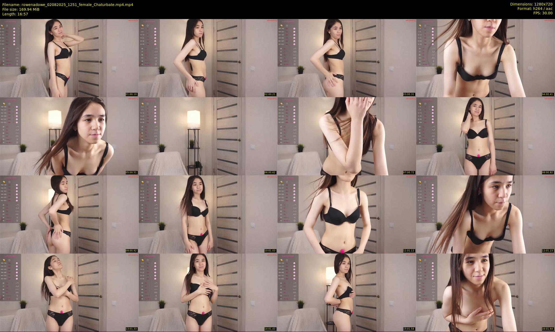 rowenadowe — 17 minute Chaturbate female cam show recording, 720p, Aug 2, 2025