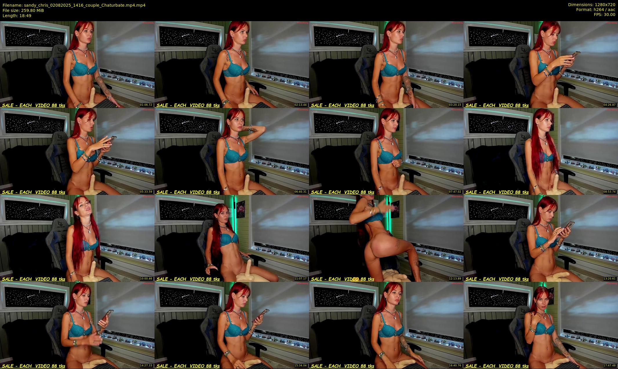 sandy_chris — 19 minute Chaturbate couple cam show recording, 720p, Aug 2, 2025