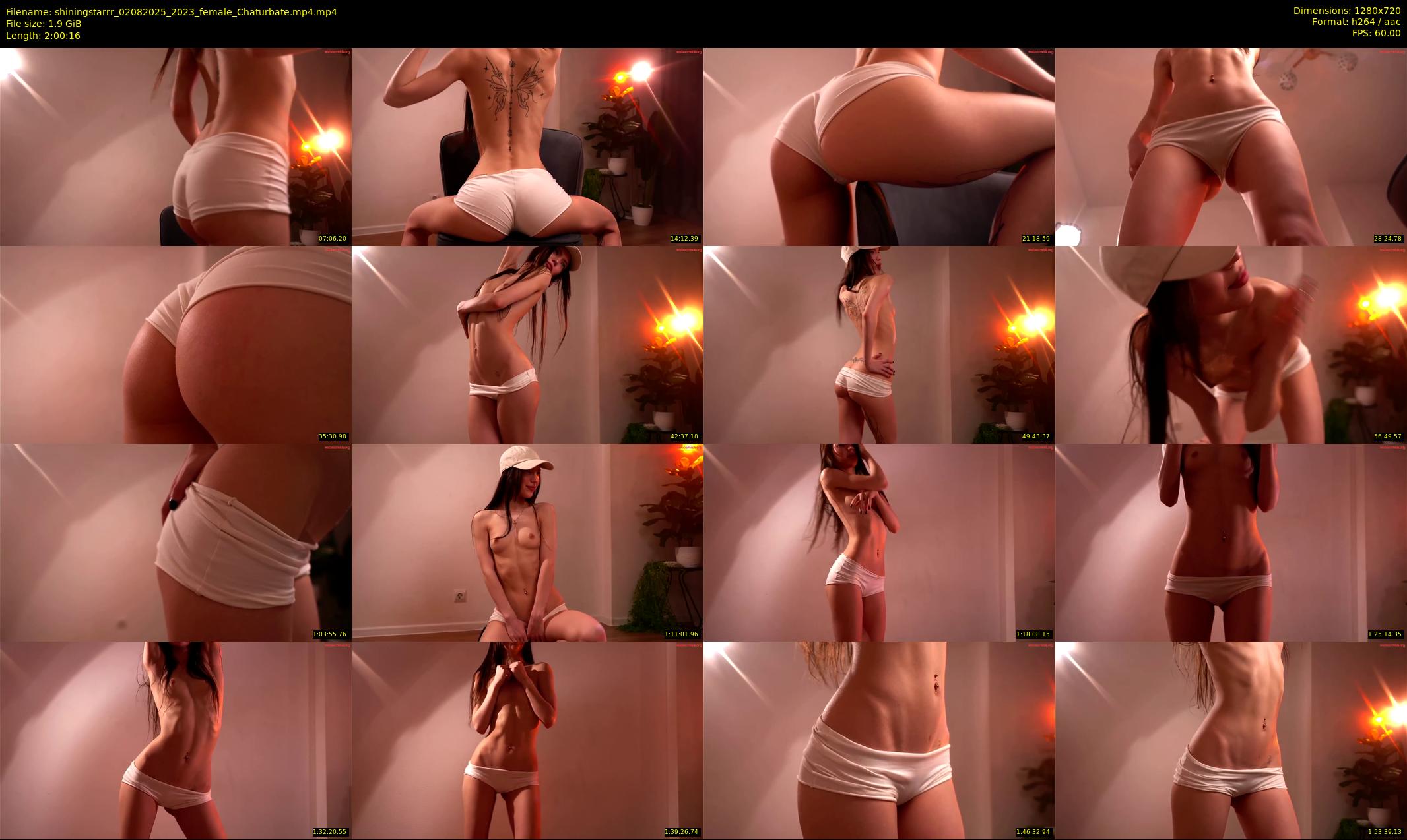 shiningstarrr — 121 minute Chaturbate female cam show recording, 720p, Aug 2, 2025