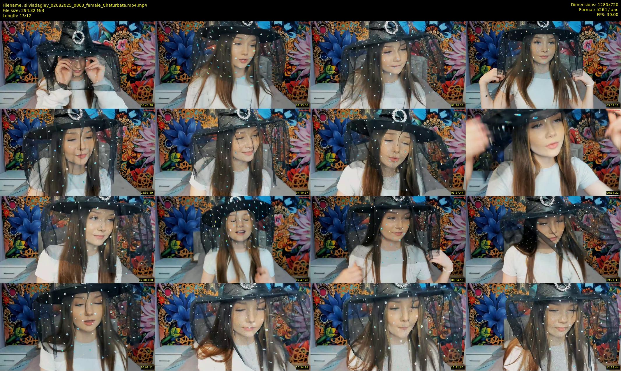 silviadagley — 14 minute Chaturbate female cam show recording, 720p, Aug 2, 2025