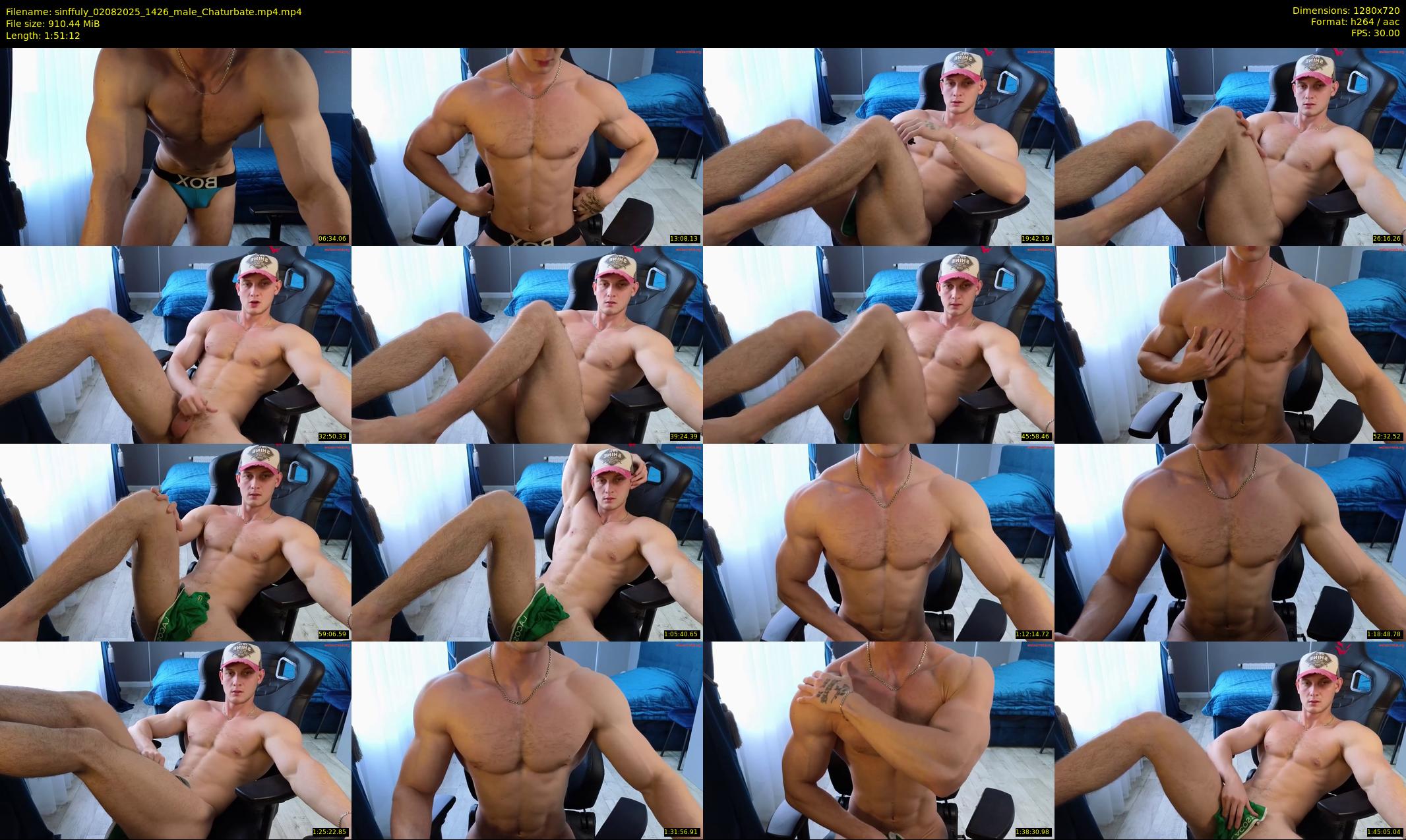 sinffuly — 112 minute Chaturbate male cam show recording, 720p, Aug 2, 2025