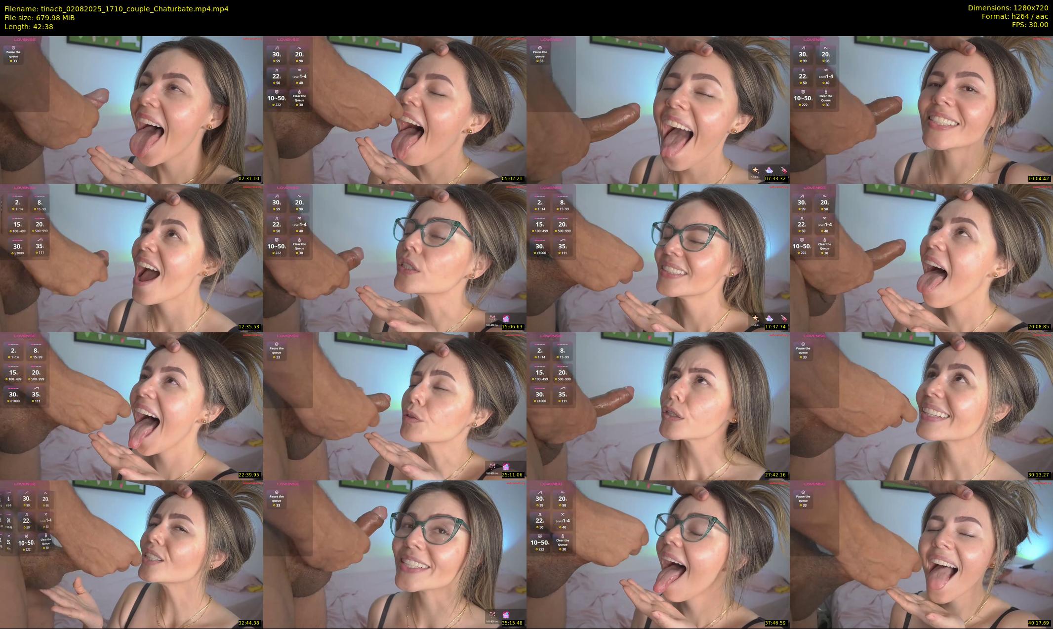 tinacb — 43 minute Chaturbate female cam show recording, 720p, Aug 2, 2025