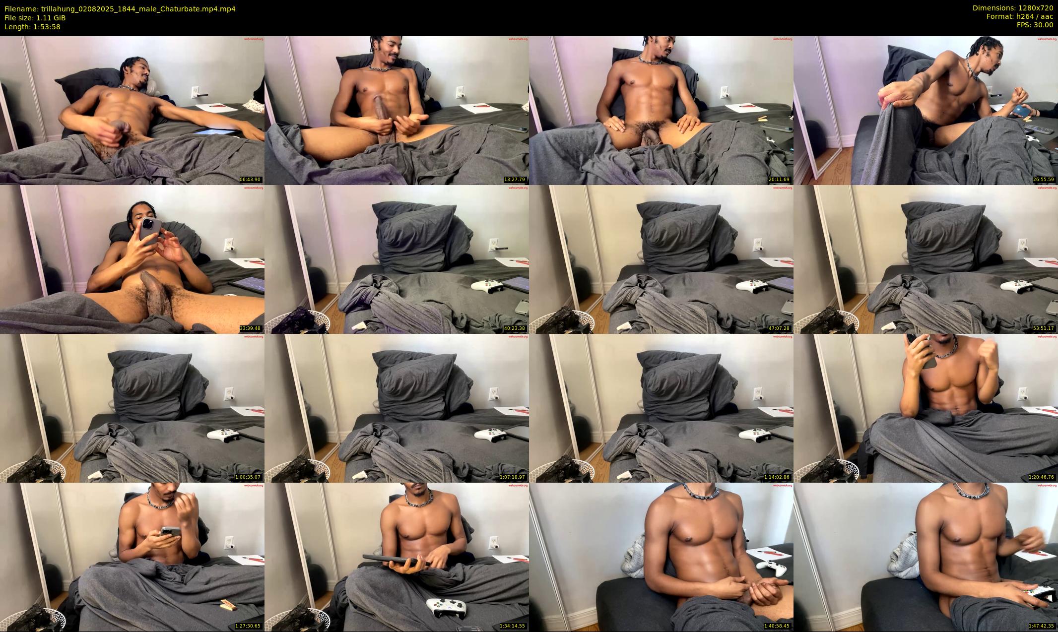trillahung — 114 minute Chaturbate male cam show recording, 720p, Aug 2, 2025