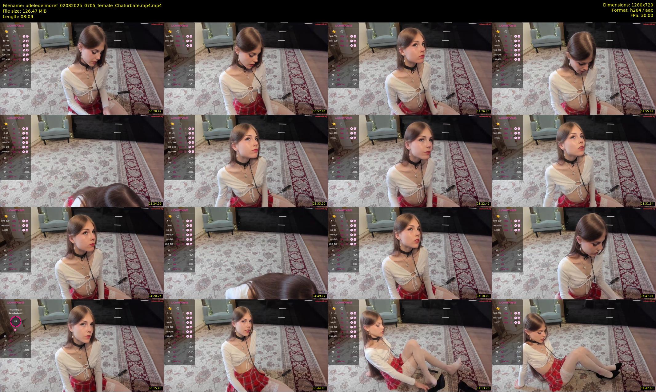 udeledelmoref — 9 minute Chaturbate female cam show recording, 720p, Aug 2, 2025