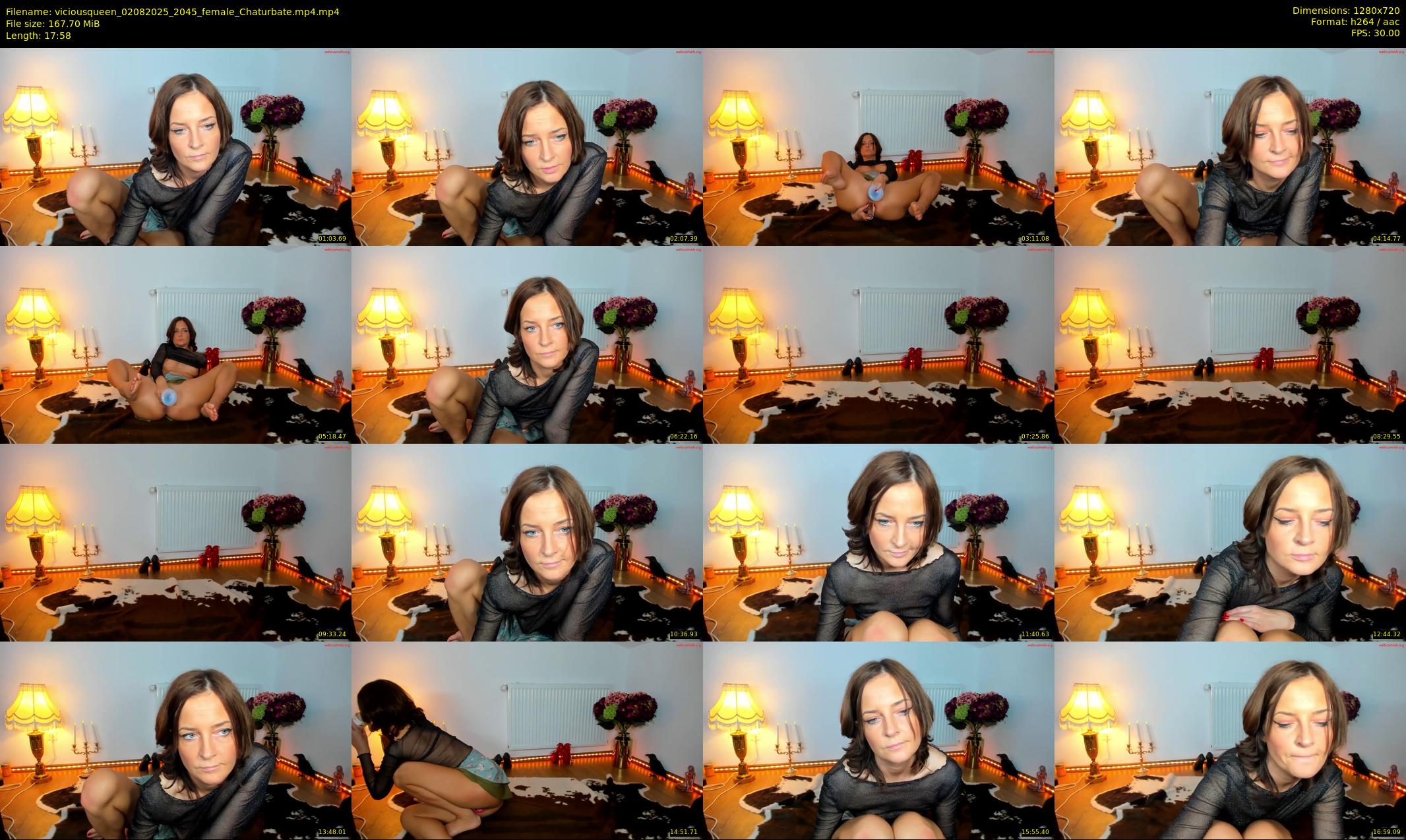 viciousqueen — 18 minute Chaturbate female cam show recording, 720p, Aug 2, 2025