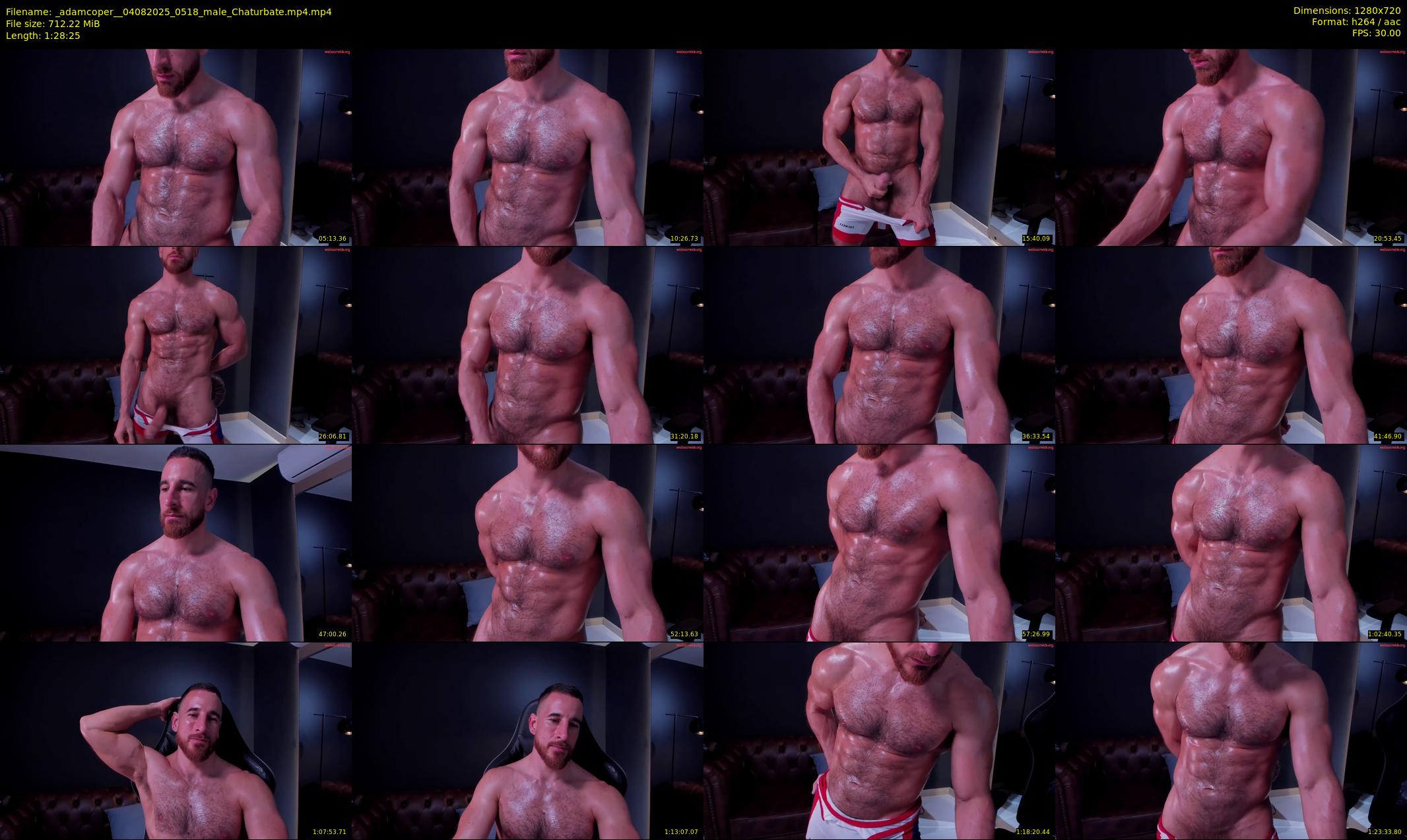 _adamcoper_ — 89 minute Chaturbate male cam show recording, 720p, Aug 4, 2025
