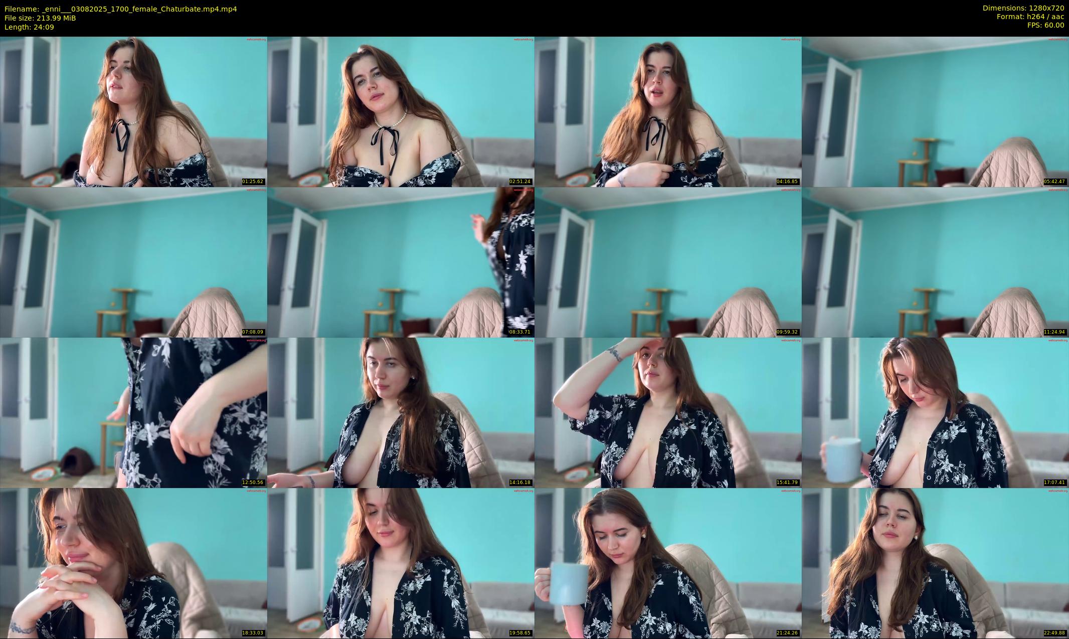 _enni__ — 25 minute Chaturbate female cam show recording, 720p, Aug 3, 2025