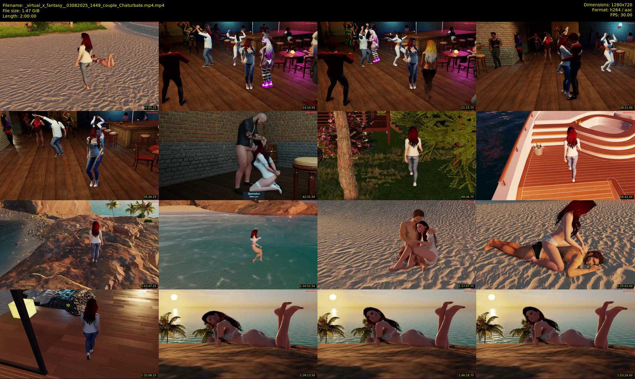 _virtual_x_fantasy_ — 120 minute Chaturbate couple cam show recording, 720p, Aug 3, 2025