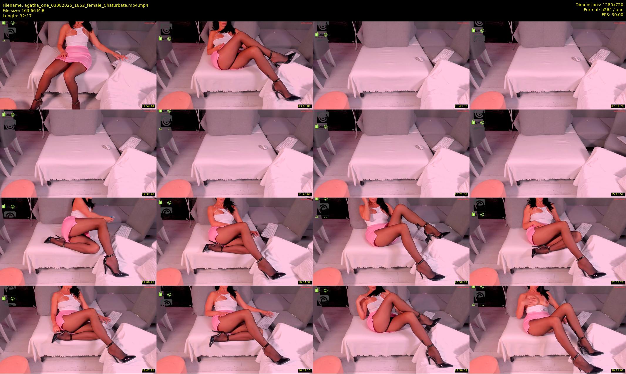 agatha_one — 33 minute Chaturbate female cam show recording, 720p, Aug 3, 2025