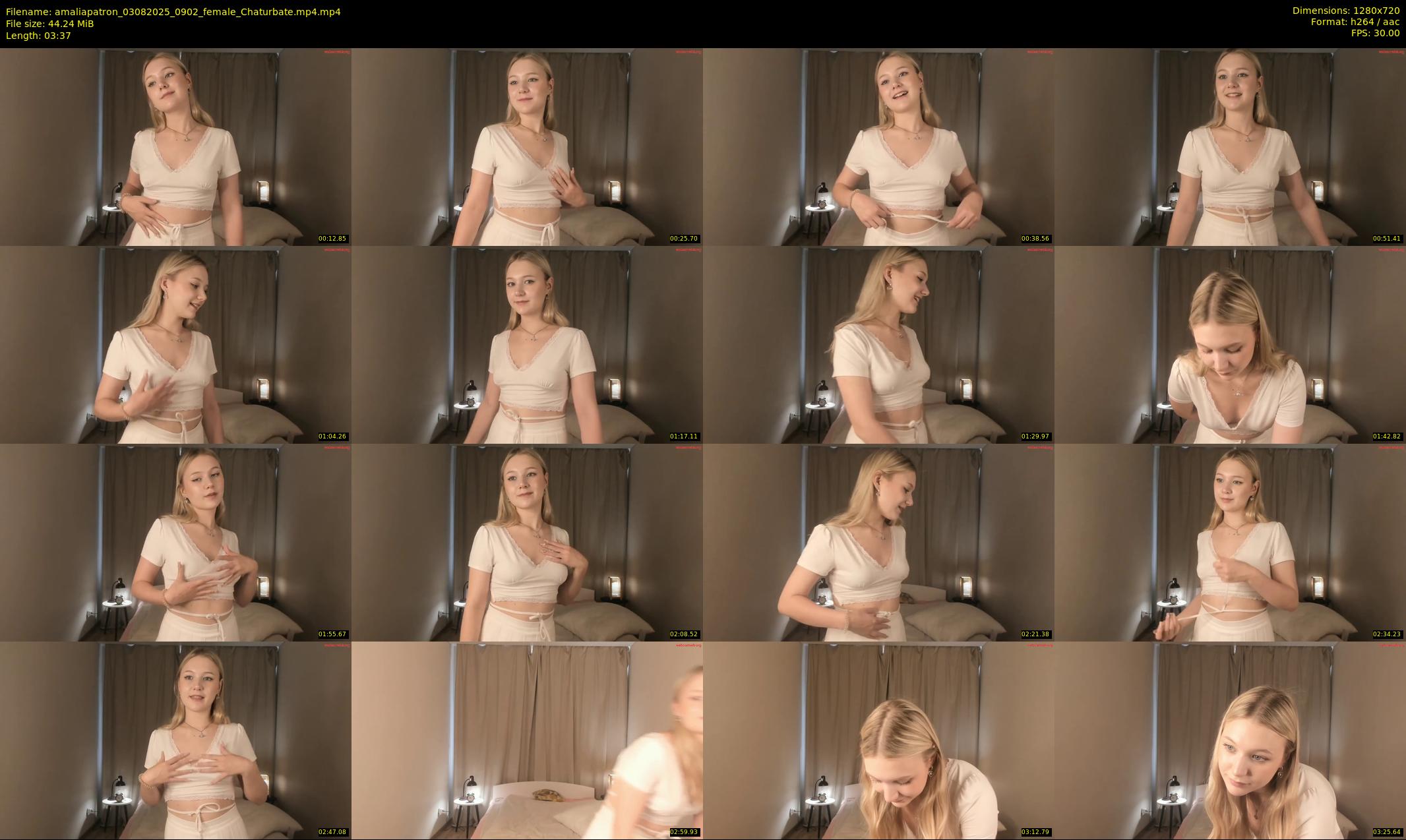 amaliapatron — 4 minute Chaturbate female cam show recording, 720p, Aug 3, 2025