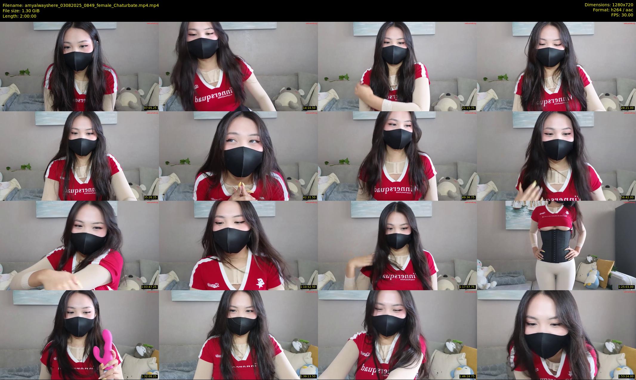 amyalwayshere — 120 minute Chaturbate female cam show recording, 720p, Aug 3, 2025