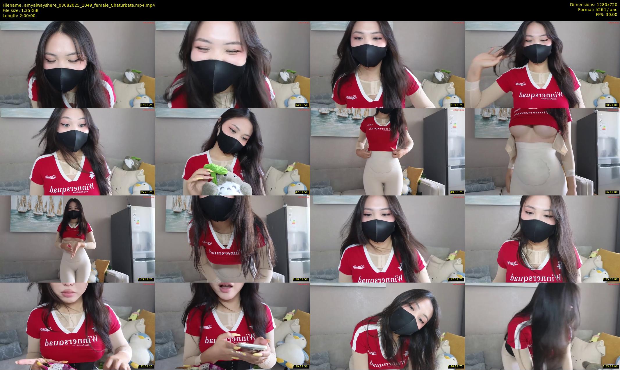 amyalwayshere — 120 minute Chaturbate female cam show recording, 720p, Aug 3, 2025