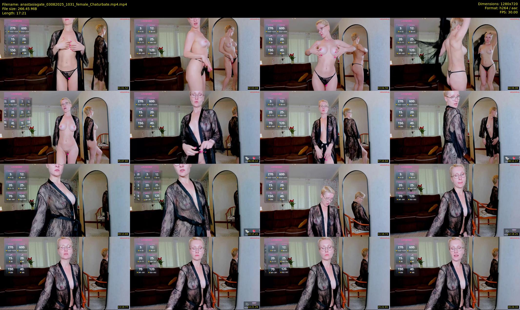 anastasiagate — 18 minute Chaturbate female cam show recording, 720p, Aug 3, 2025