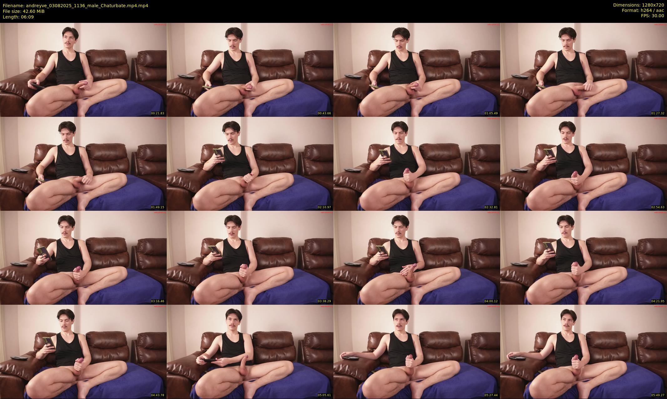 andreyve — 7 minute Chaturbate male cam show recording, 720p, Aug 3, 2025