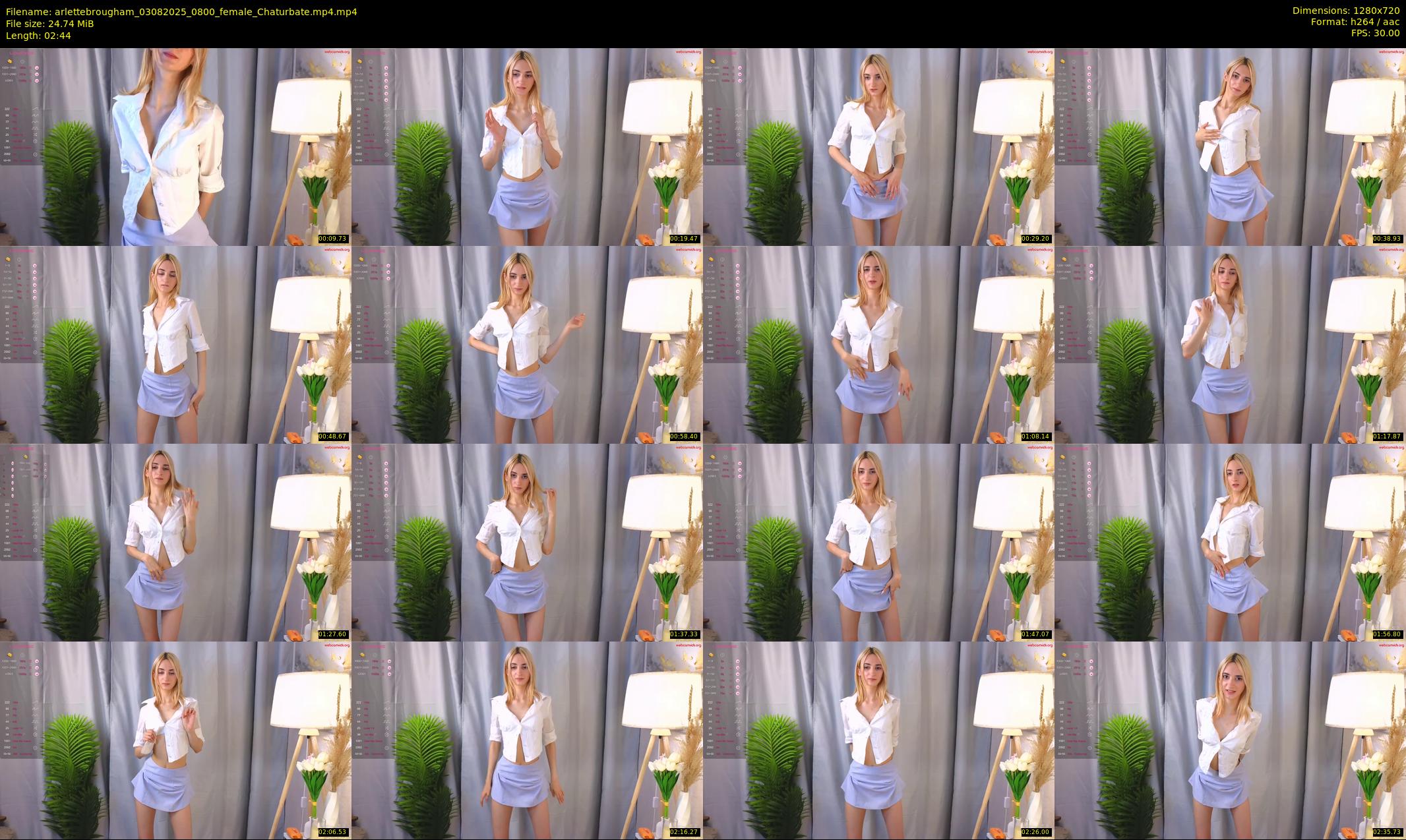 arlettebrougham — 3 minute Chaturbate female cam show recording, 720p, Aug 3, 2025