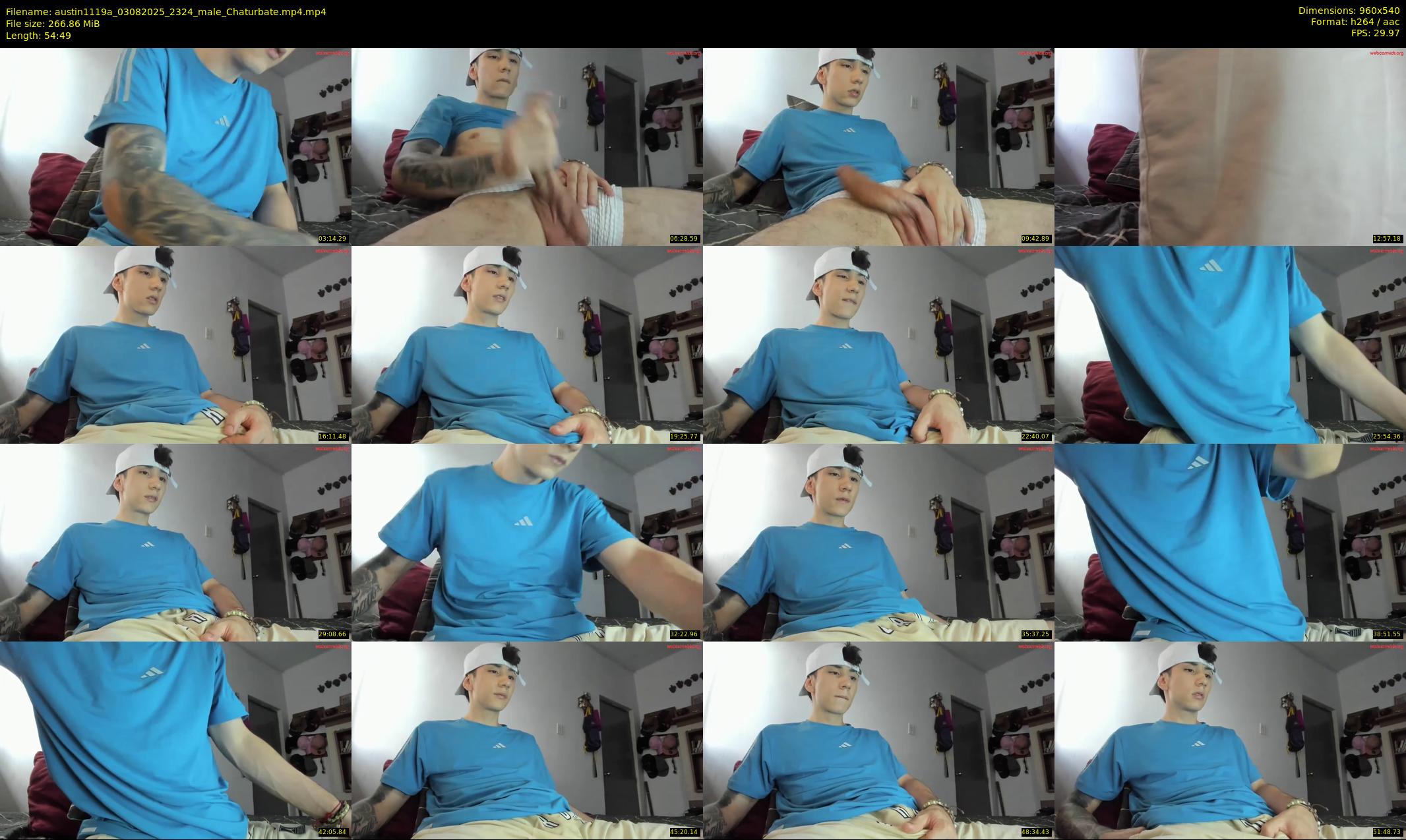 austin1119a — 55 minute Chaturbate male cam show recording, 480p, Aug 3, 2025