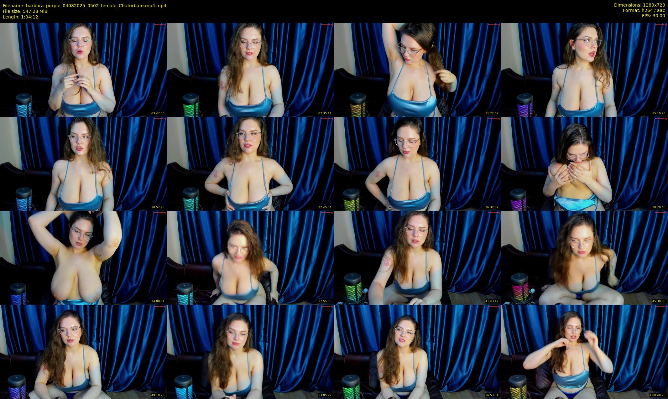 barbara_purple — 65 minute Chaturbate female cam show recording, 720p, Aug 4, 2025