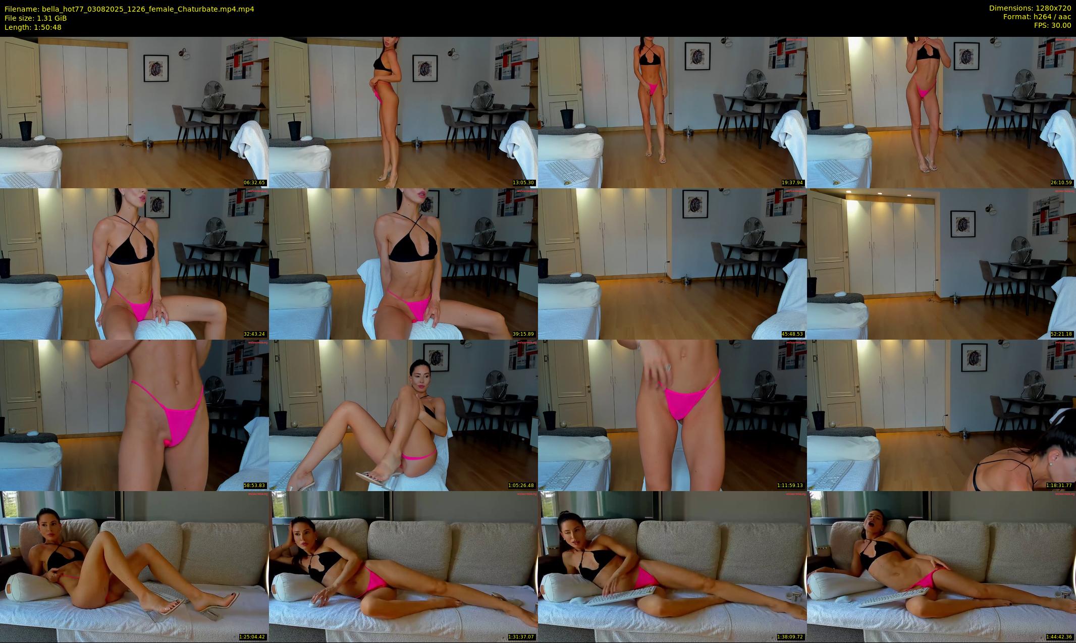bella_hot77 — 111 minute Chaturbate female cam show recording, 720p, Aug 3, 2025