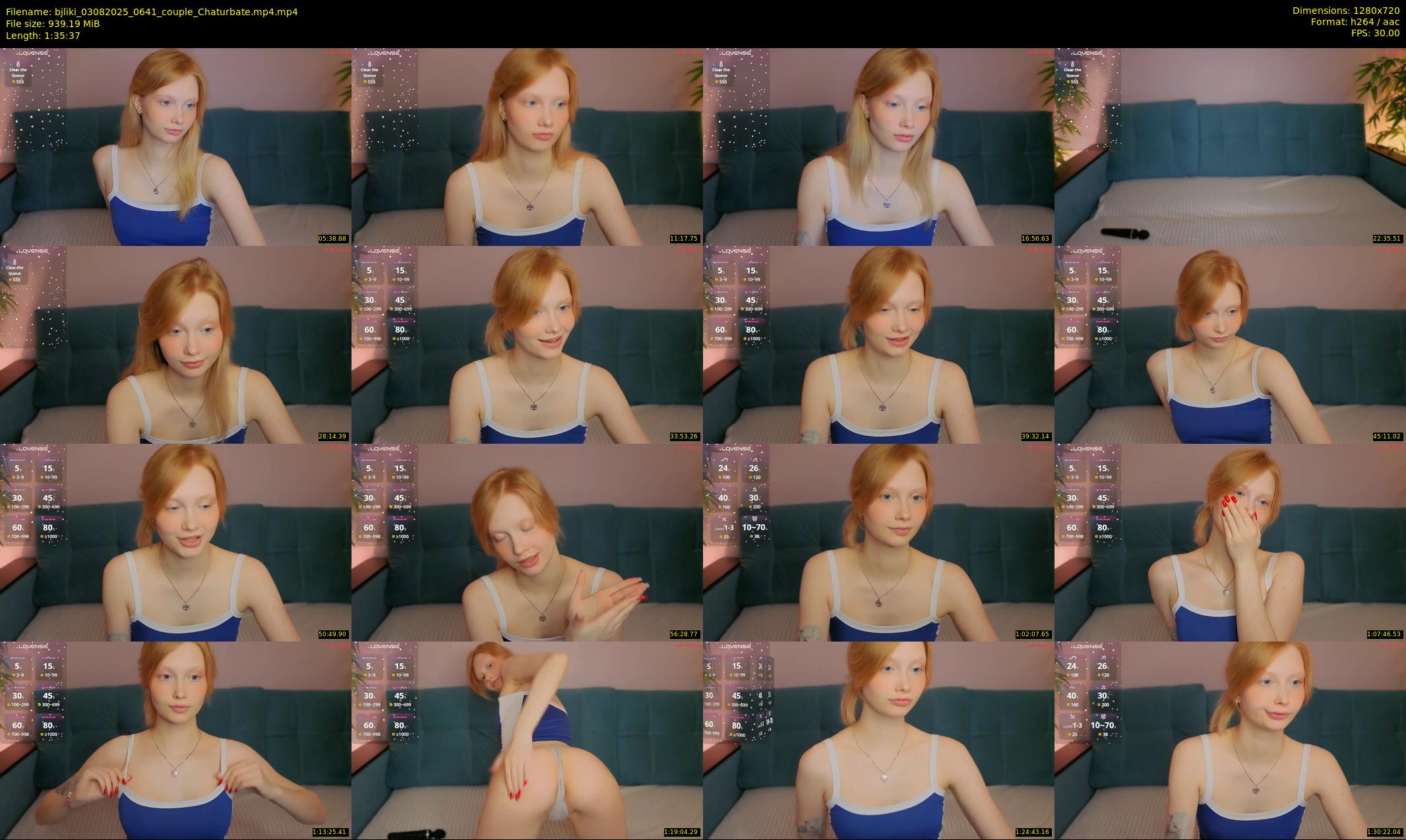 bjliki — 96 minute Chaturbate couple cam show recording, 720p, Aug 3, 2025