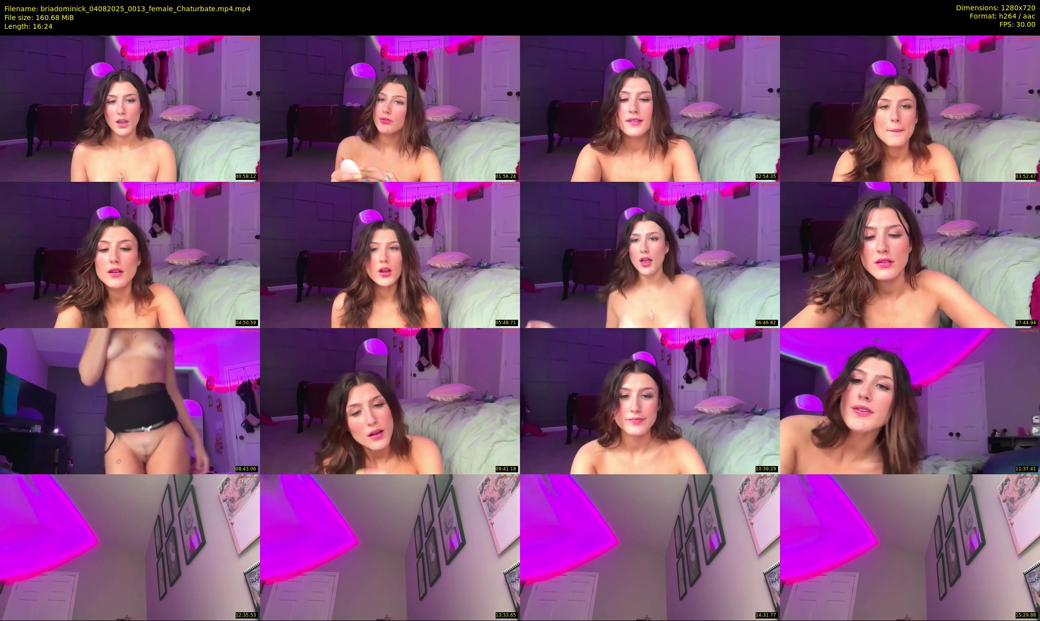 briadominick — 17 minute Chaturbate couple cam show recording, 720p, Aug 4, 2025